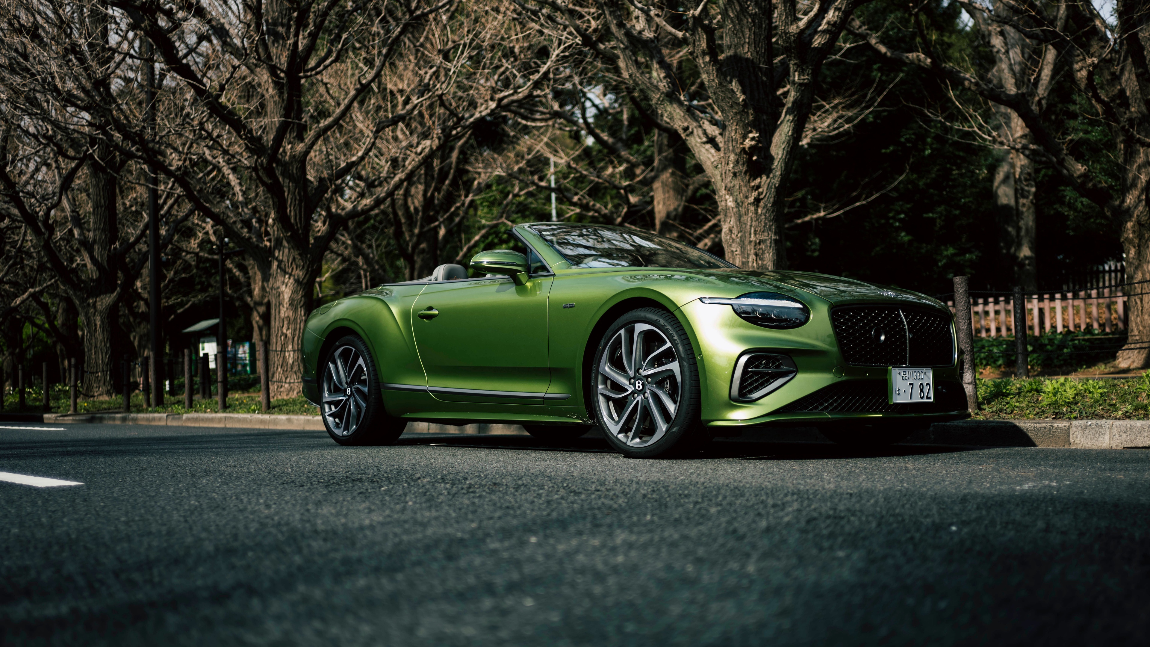 A high-definition, detailed view of the 2025 Bentley Continental GT Speed Convertible, highlighting its premium automotive design and luxury finish.