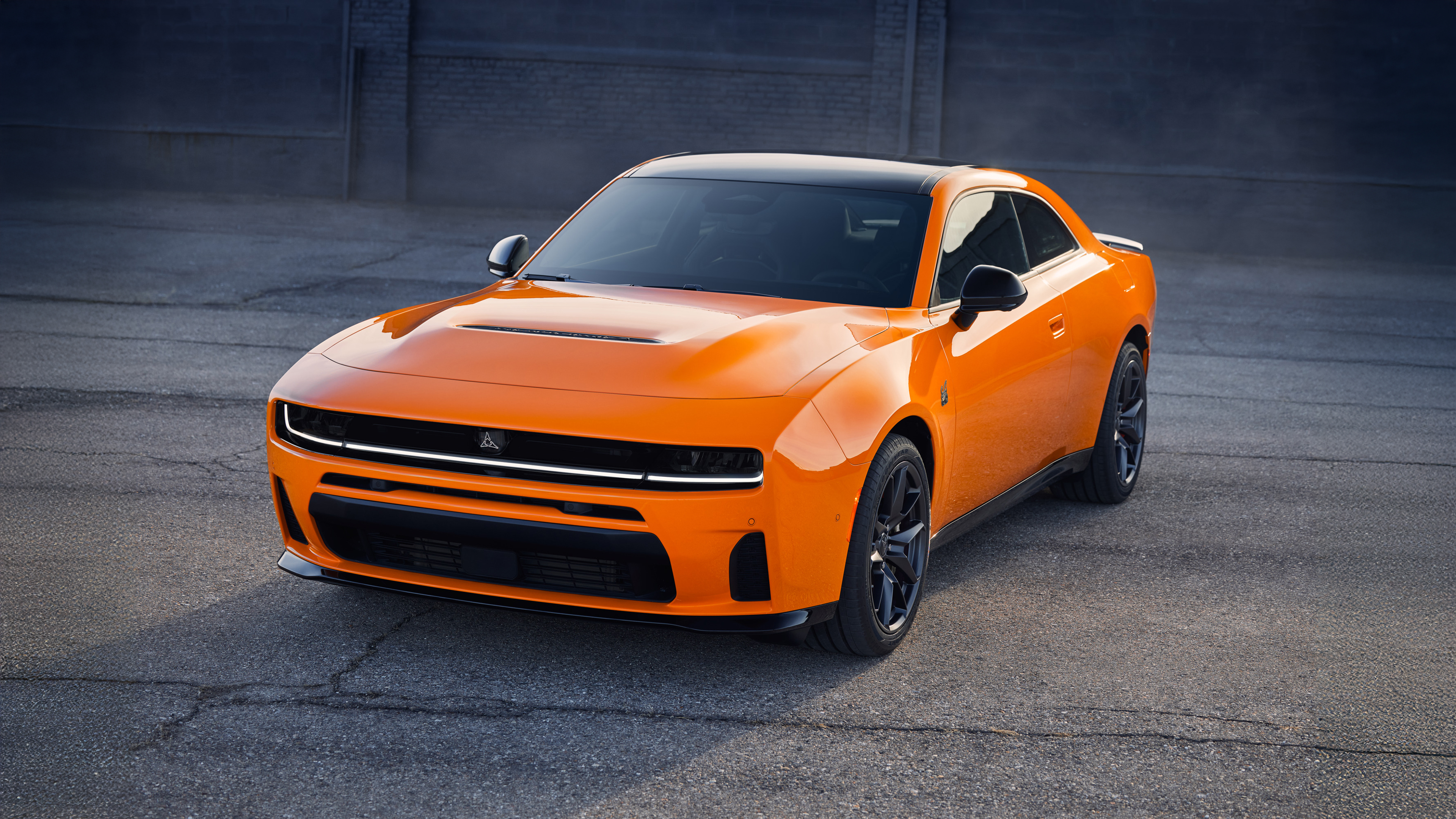 A sleek and powerful 2026 Dodge Charger Daytona Scat Pack featuring modern muscle car aesthetics and advanced aerodynamic design.