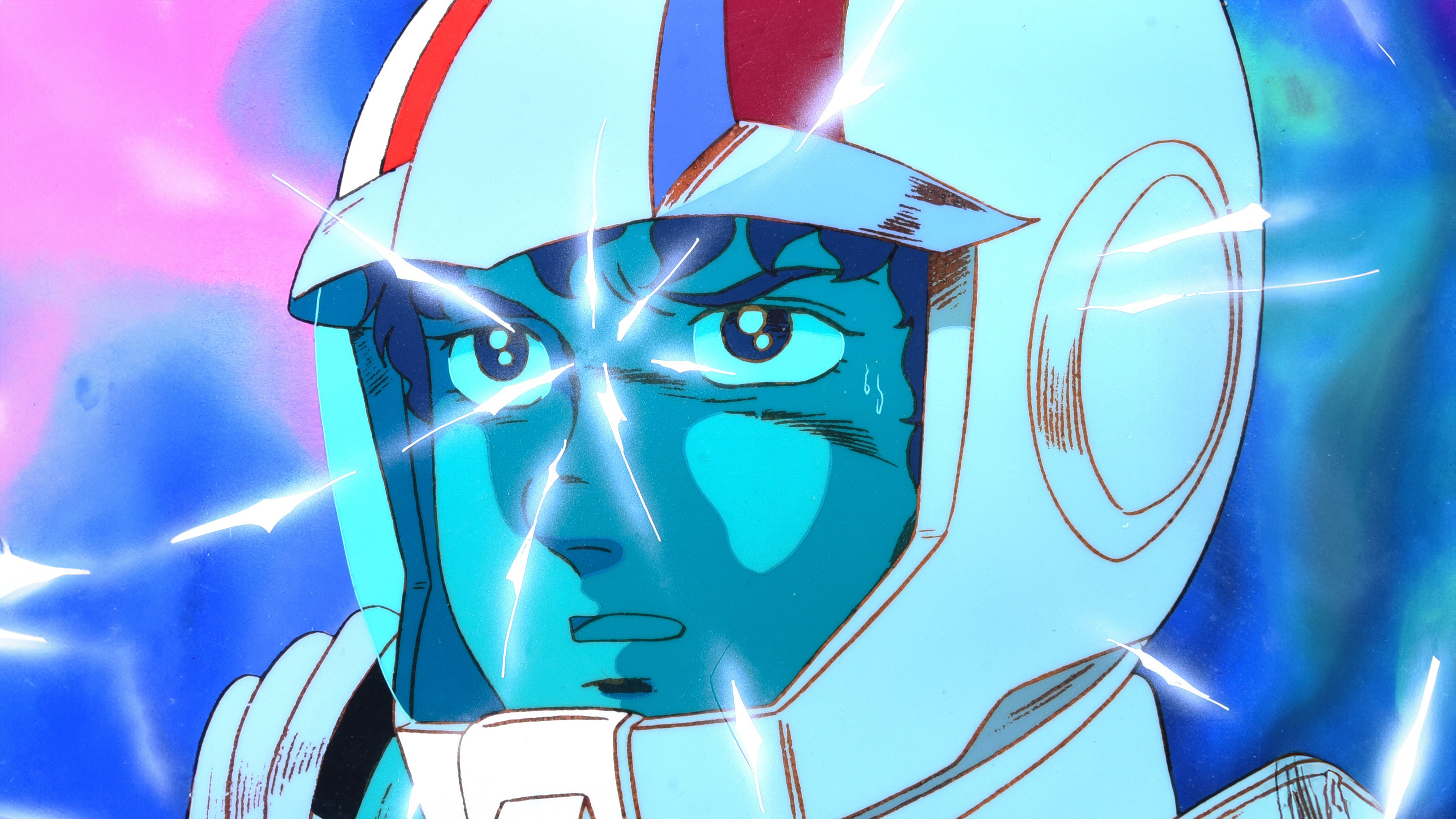 A portrait of the character Amuro Ray from Mobile Suit Gundam