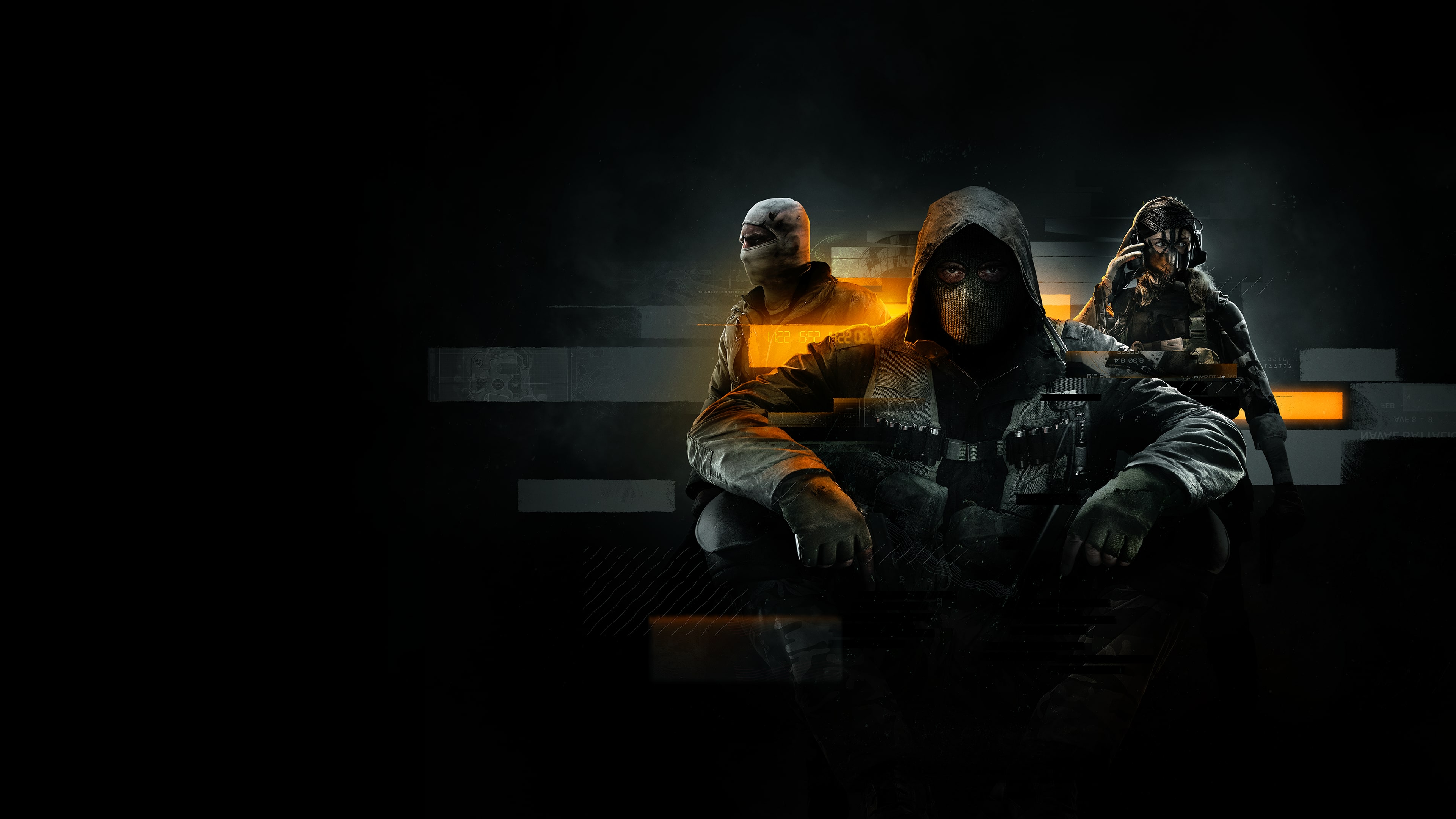 A tactical soldier from Call of Duty: Black Ops 6 against a dark, cinematic background.