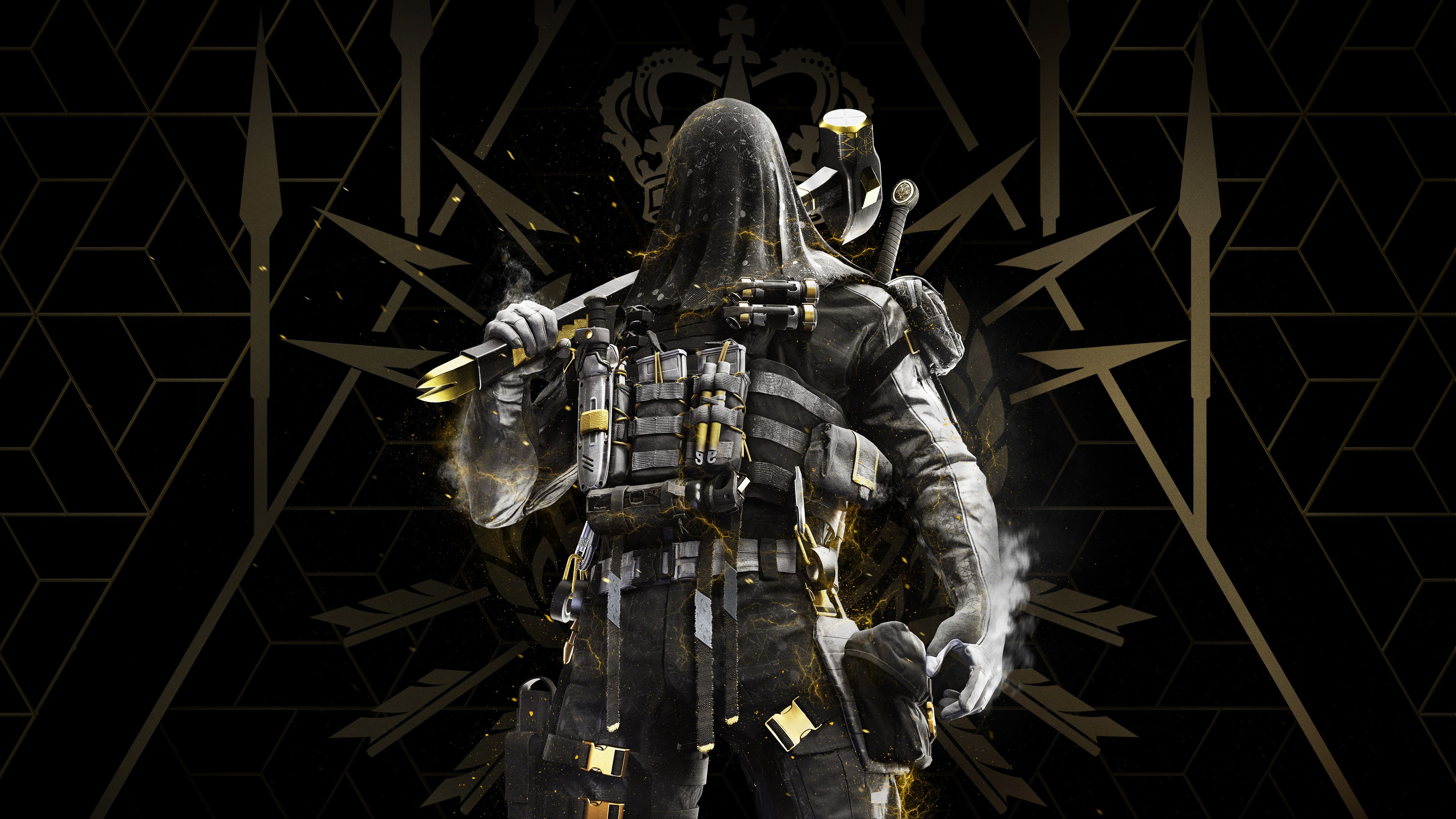Tactical Operators from Call of Duty: Modern Warfare 3 featured in a dark, cinematic setting with intense lighting and military gear.