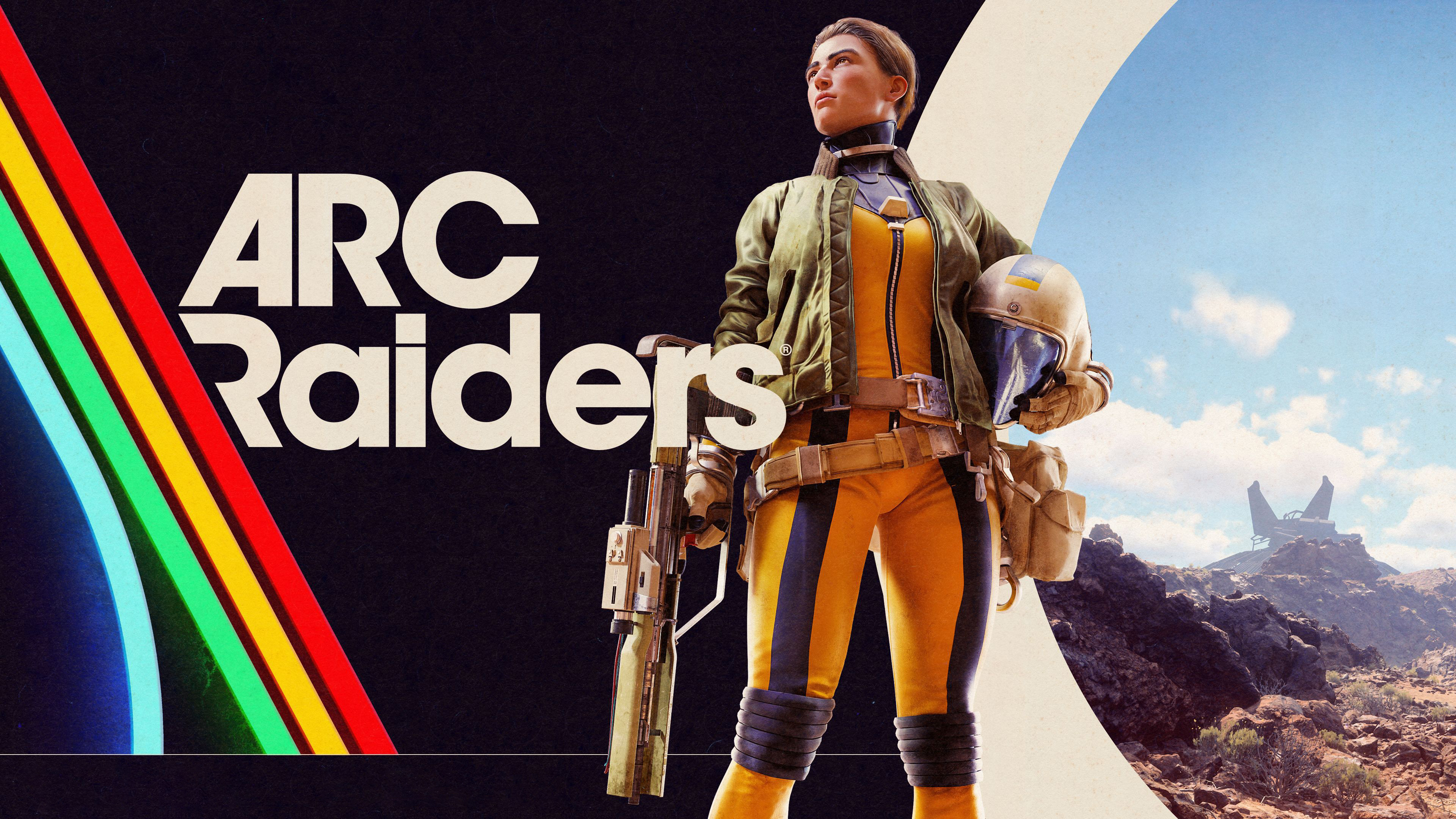 Character portrait of Celeste from the video game ARC Raiders, featuring sci-fi survival elements.