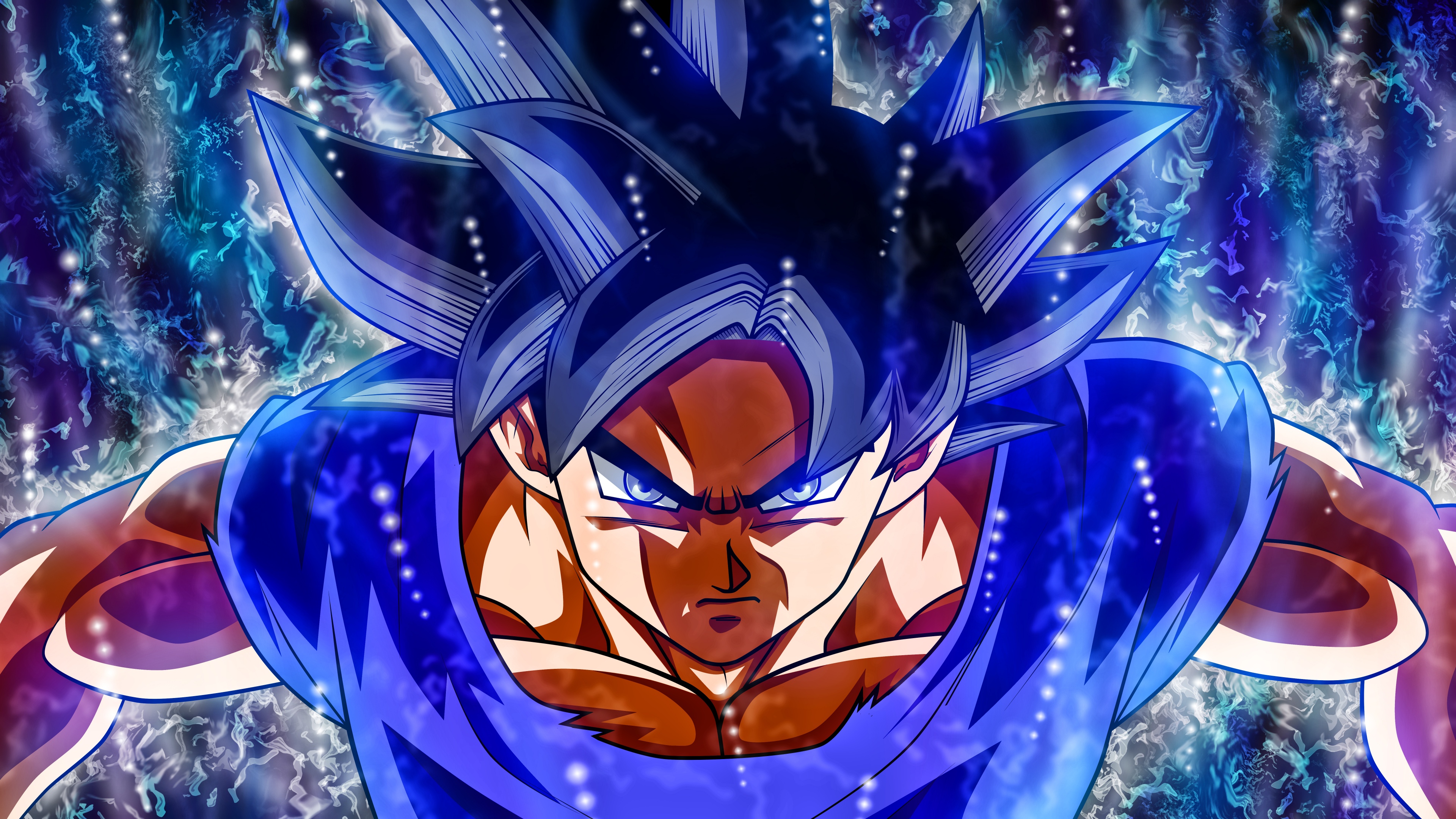 Son Goku in Ultra Instinct Omen form from Dragon Ball Super