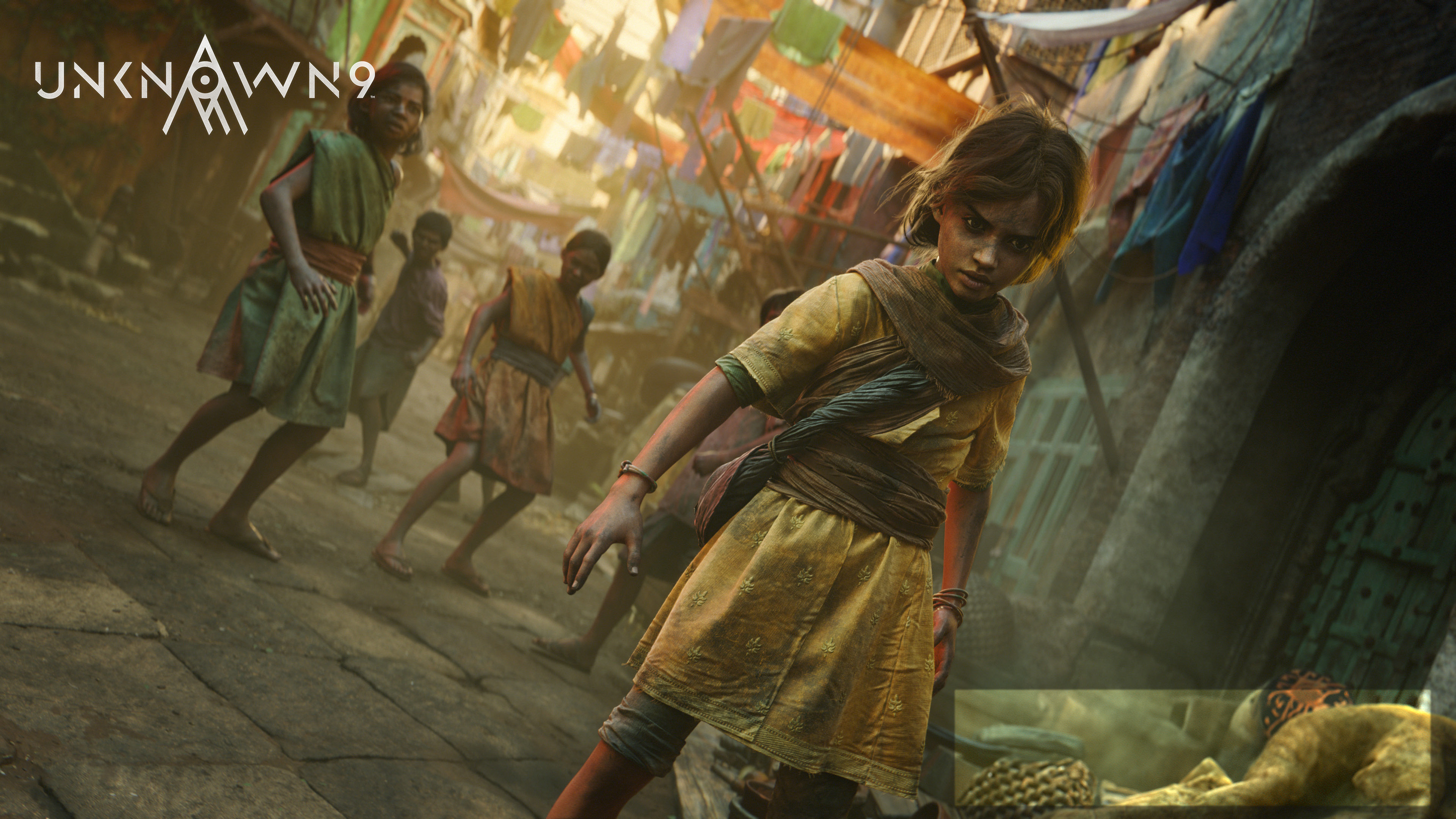 Portrait of Hyejin, the main character from the video game Unknown 9: Awakening.