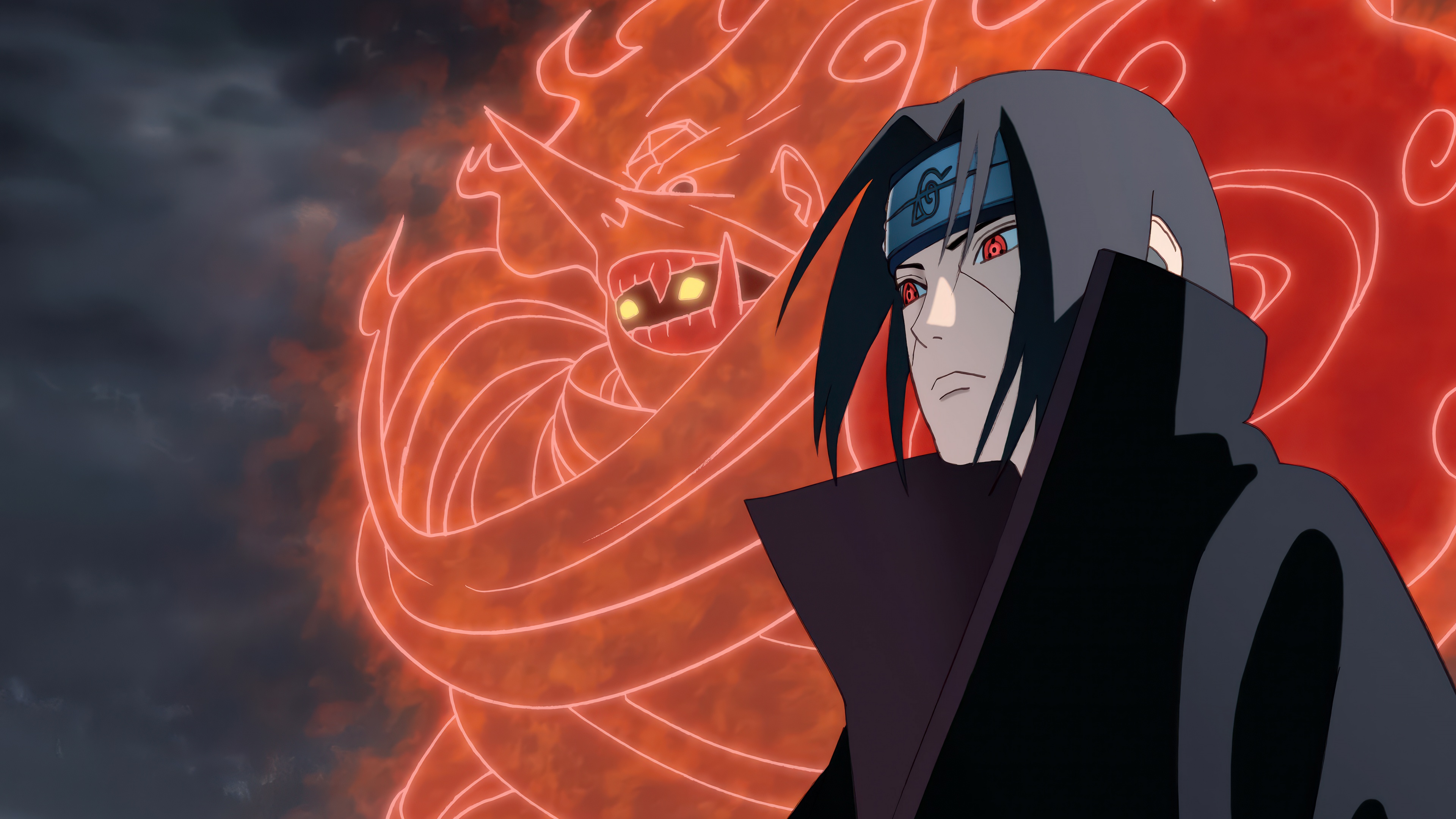 Itachi Uchiha from Naruto in Susanoo mode.