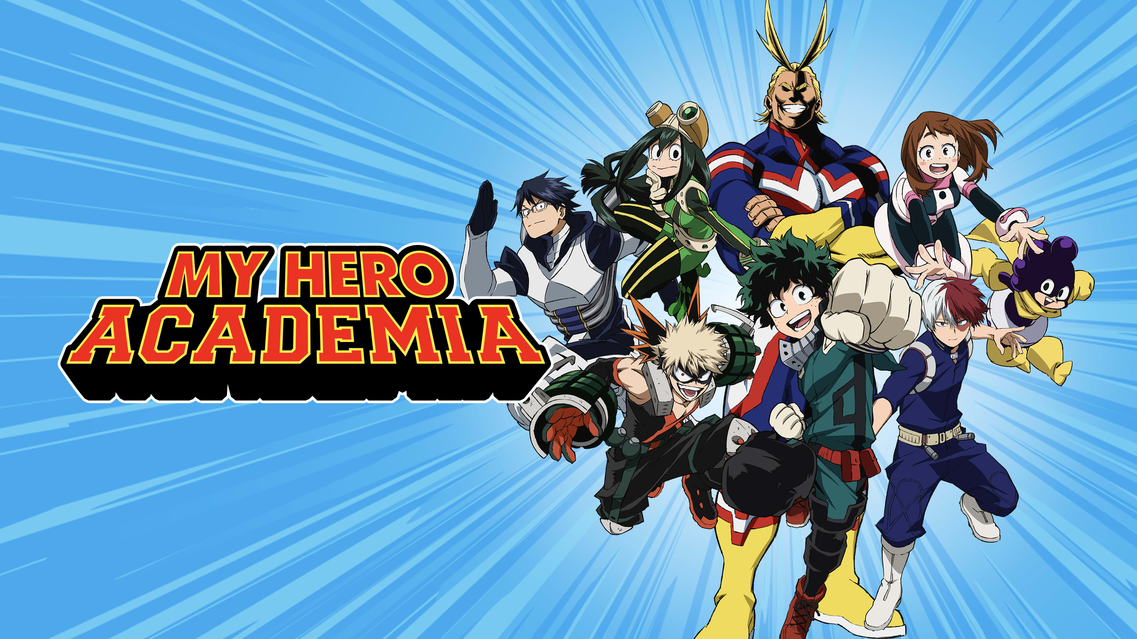 Anime poster of Izuku Midoriya from My Hero Academia Season 2