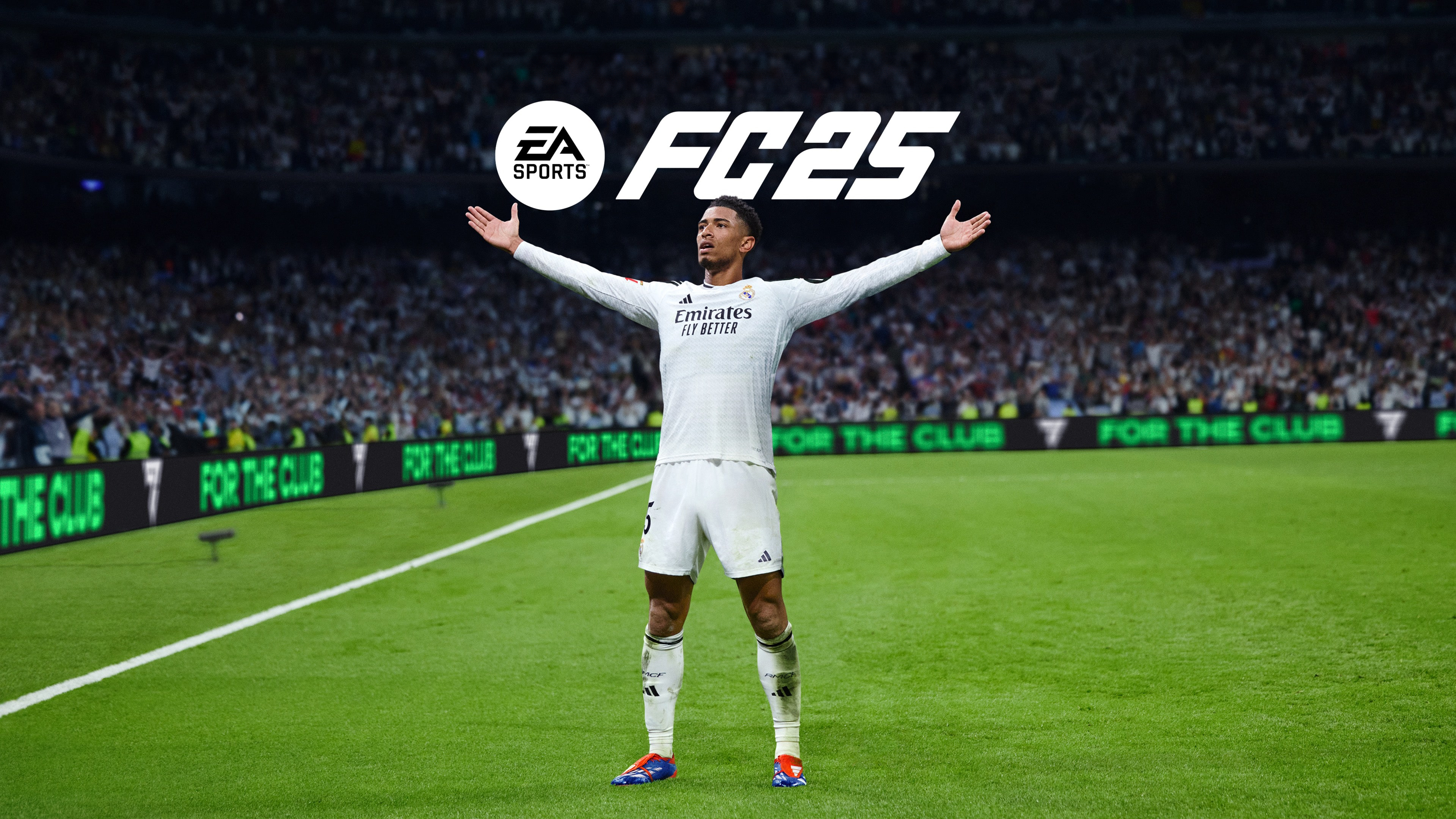 Jude Bellingham in a Real Madrid CF kit from EA Sports FC 25