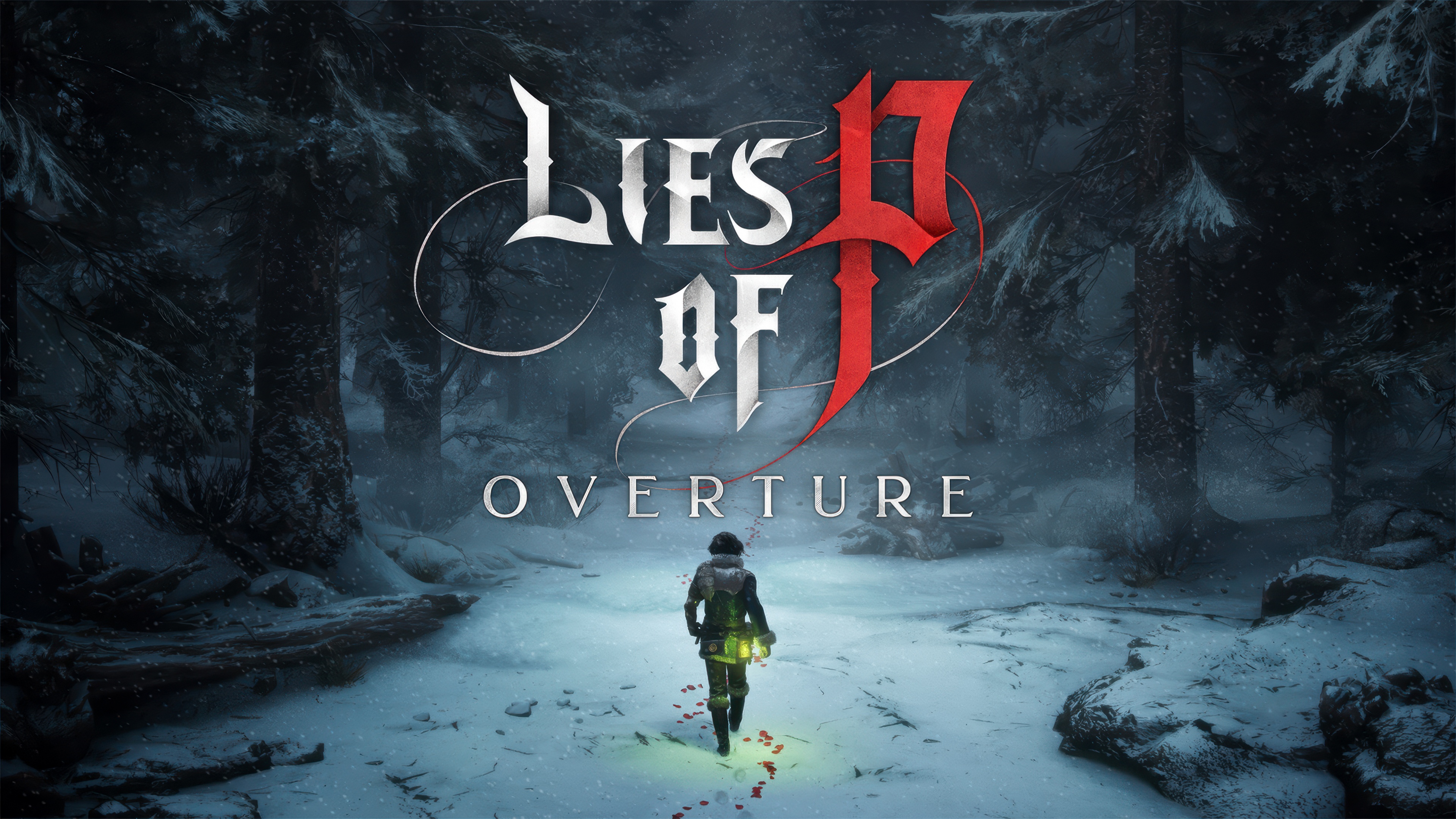 A high-resolution cinematic portrait of Pinocchio from the Lies of P: Overture DLC, featuring intricate puppet details and a dark fantasy atmosphere.