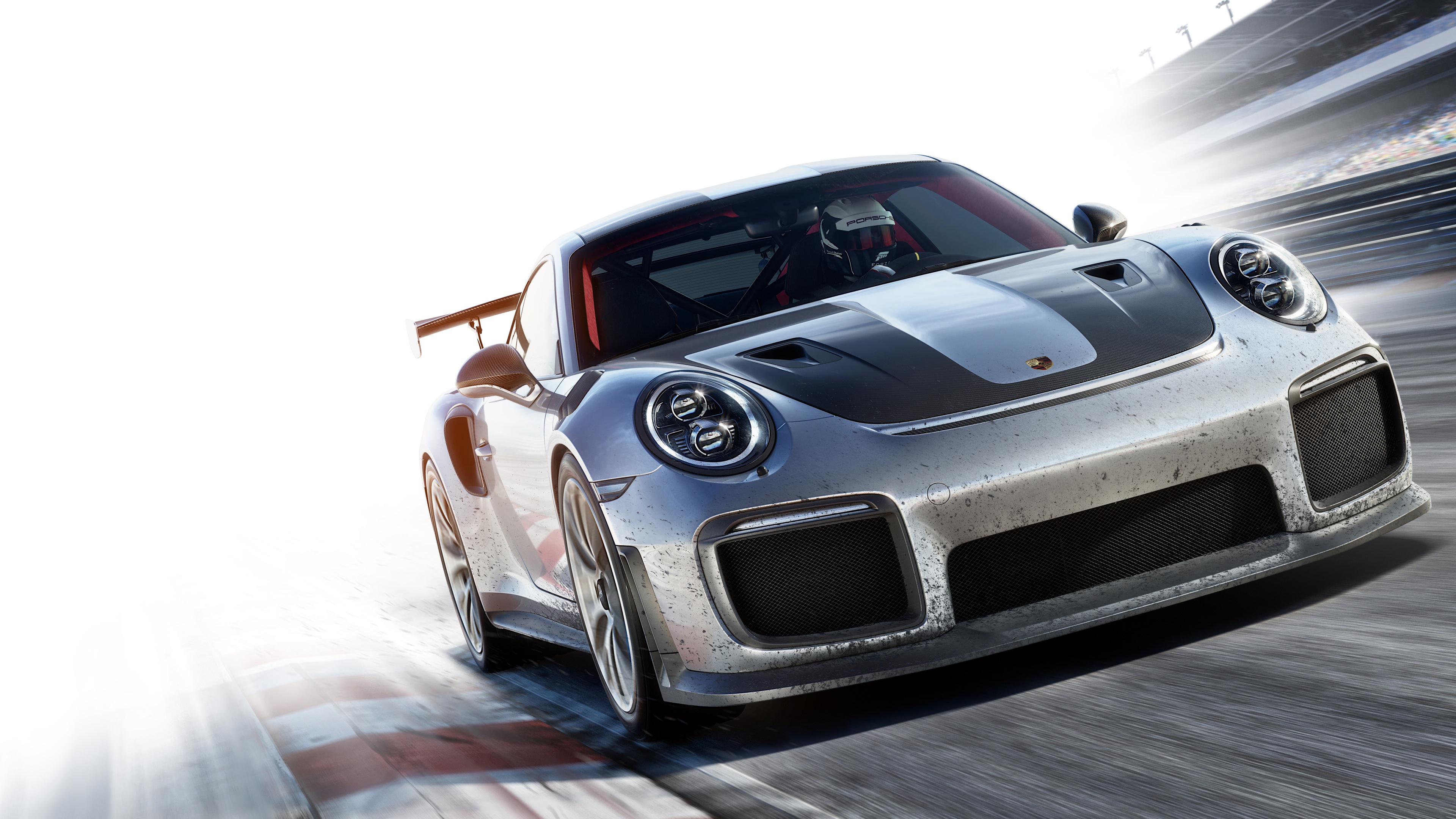 A high-resolution, detailed view of a Porsche 911 GT2 RS sports car.