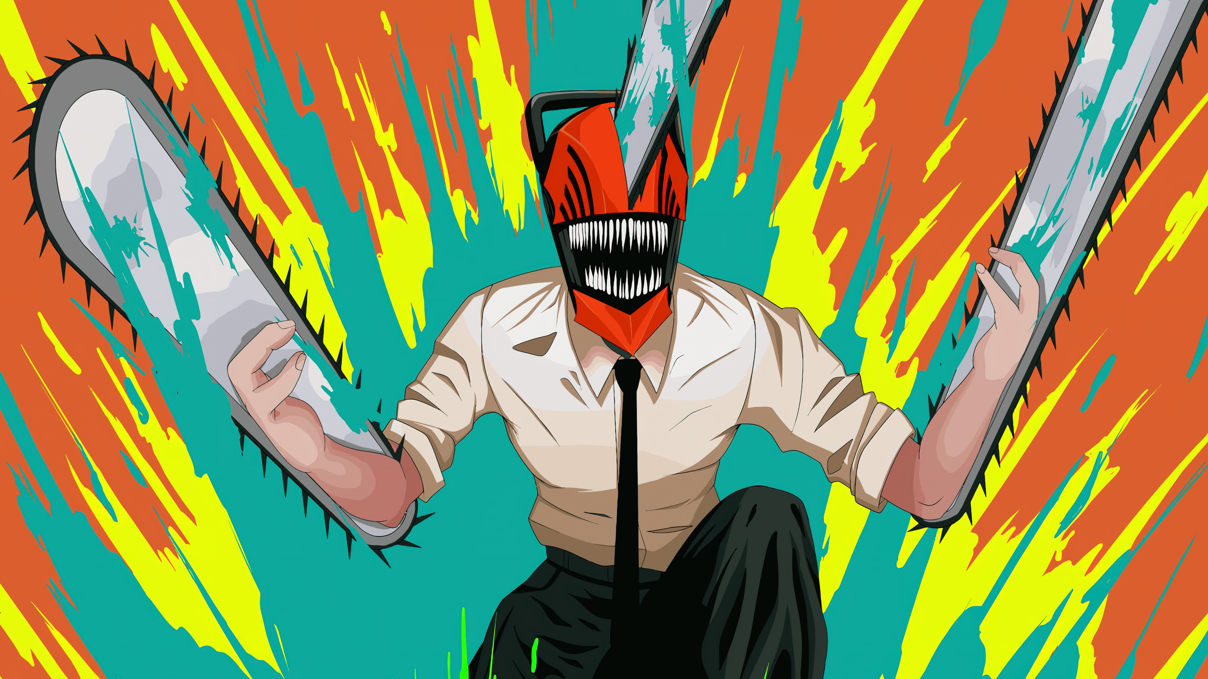 Denji from the Chainsaw Man manga series
