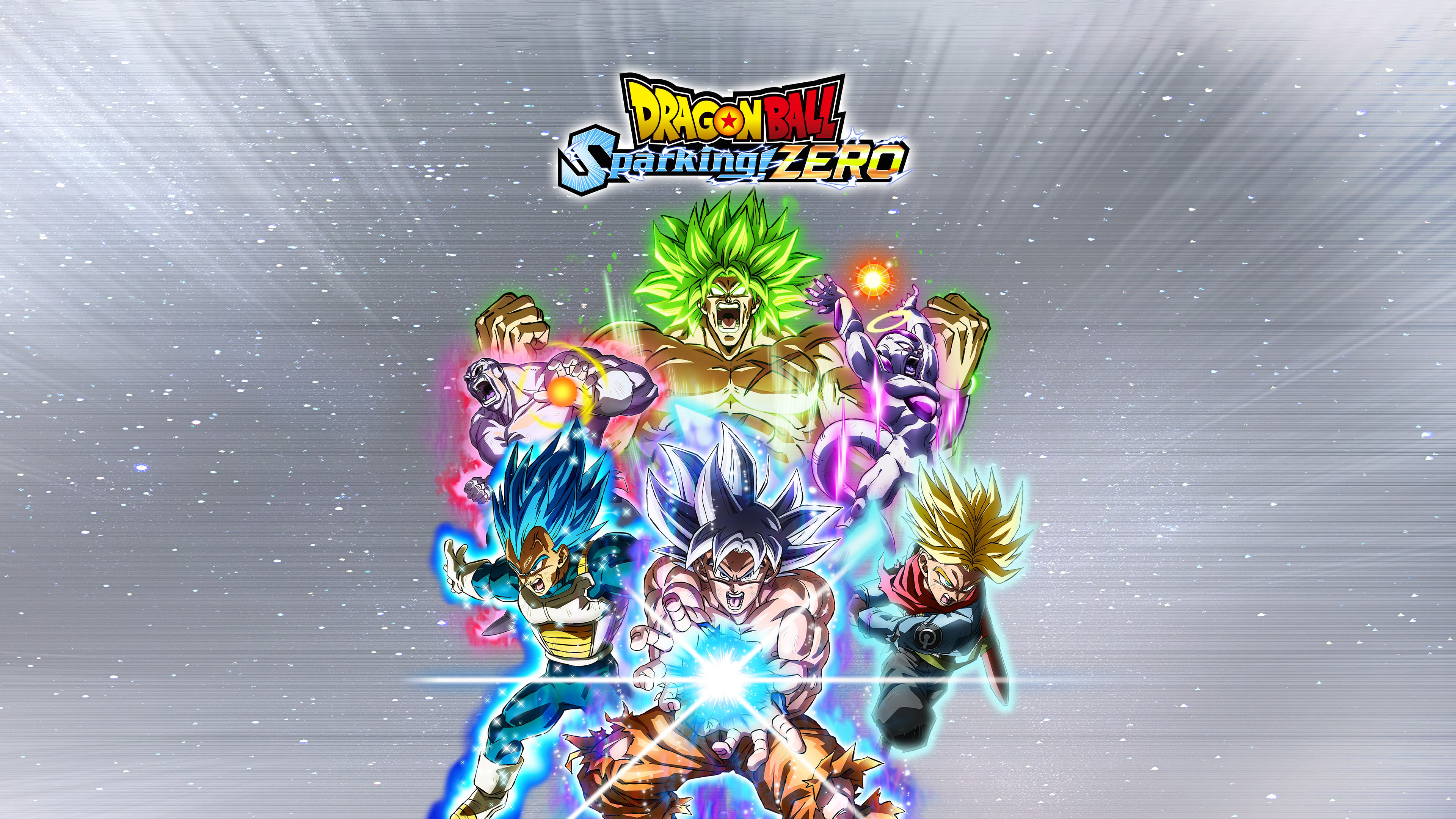 Goku in a dynamic combat pose from Dragon Ball Sparking Zero game art
