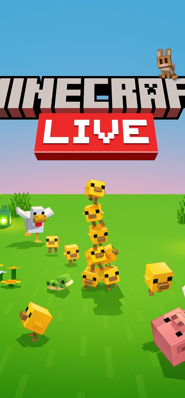 Cinematic 5K key art for Minecraft Live 2026 featuring Steve in a lush, highly detailed blocky environment.