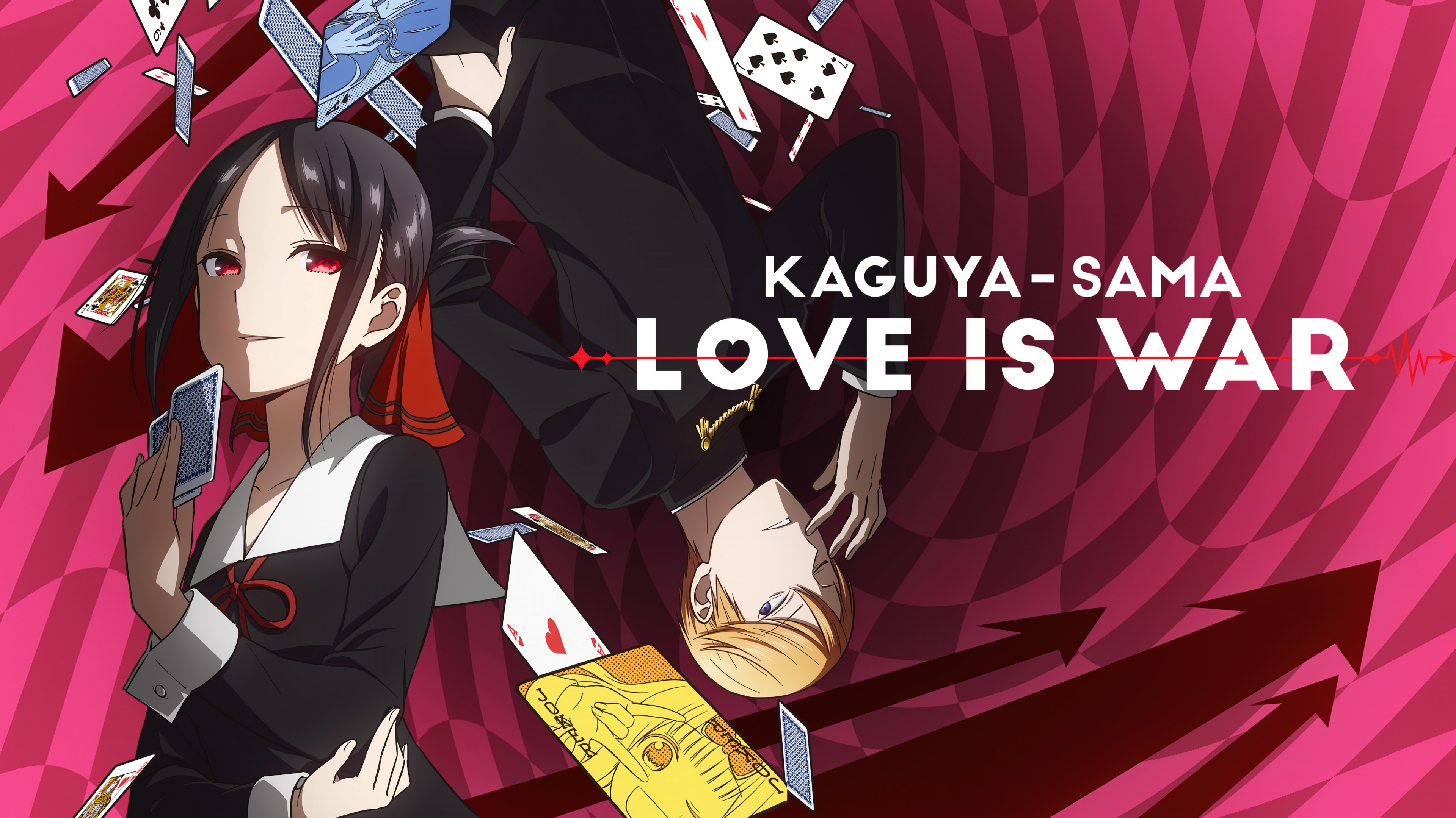 Miyuki Shirogane and Kaguya Shinomiya from Kaguya-sama: Love is War