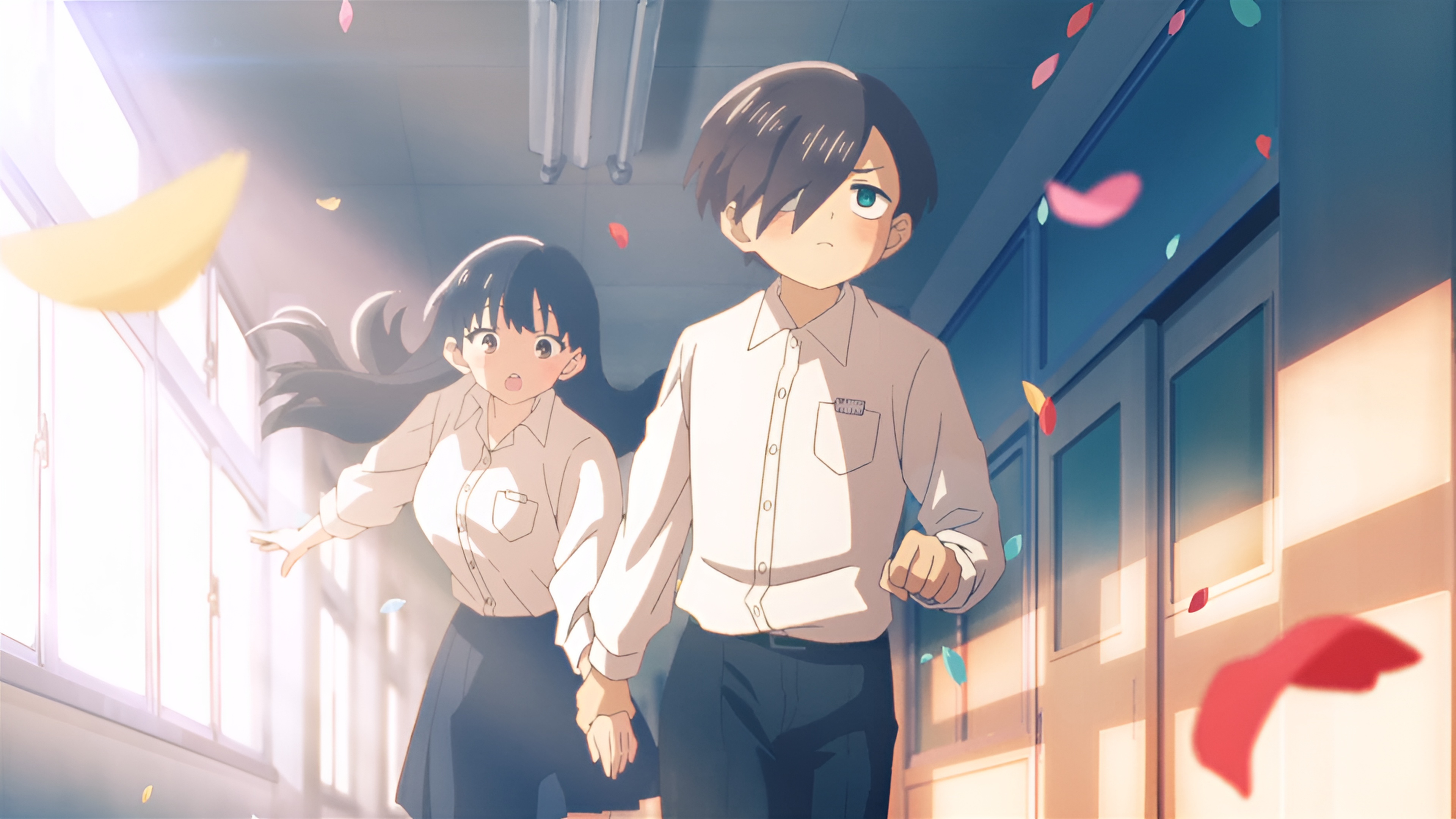 Yamada Anna and Ichikawa Kyoutarou from The Dangers in My Heart