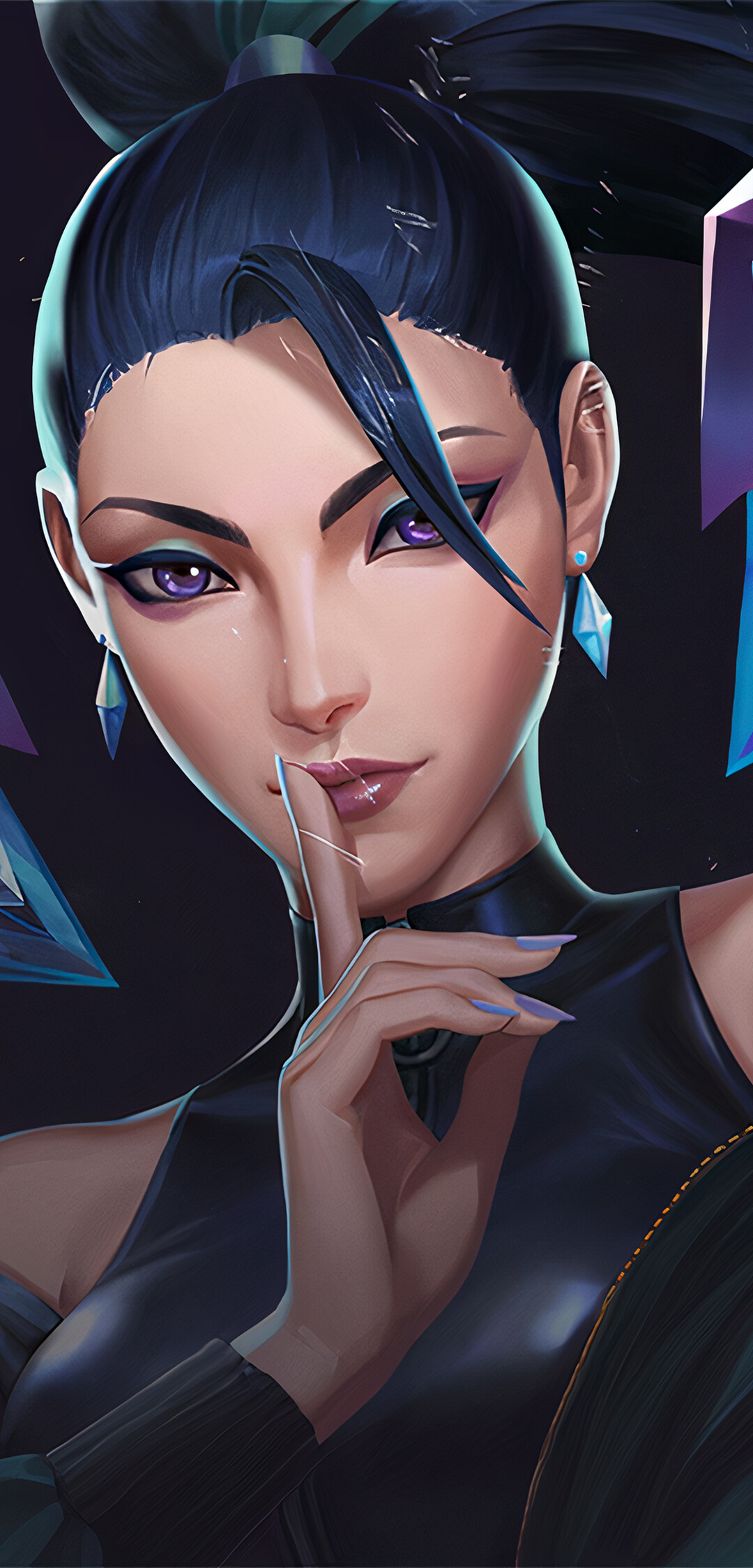 Kai'Sa from League of Legends in K/DA K-pop superstar attire