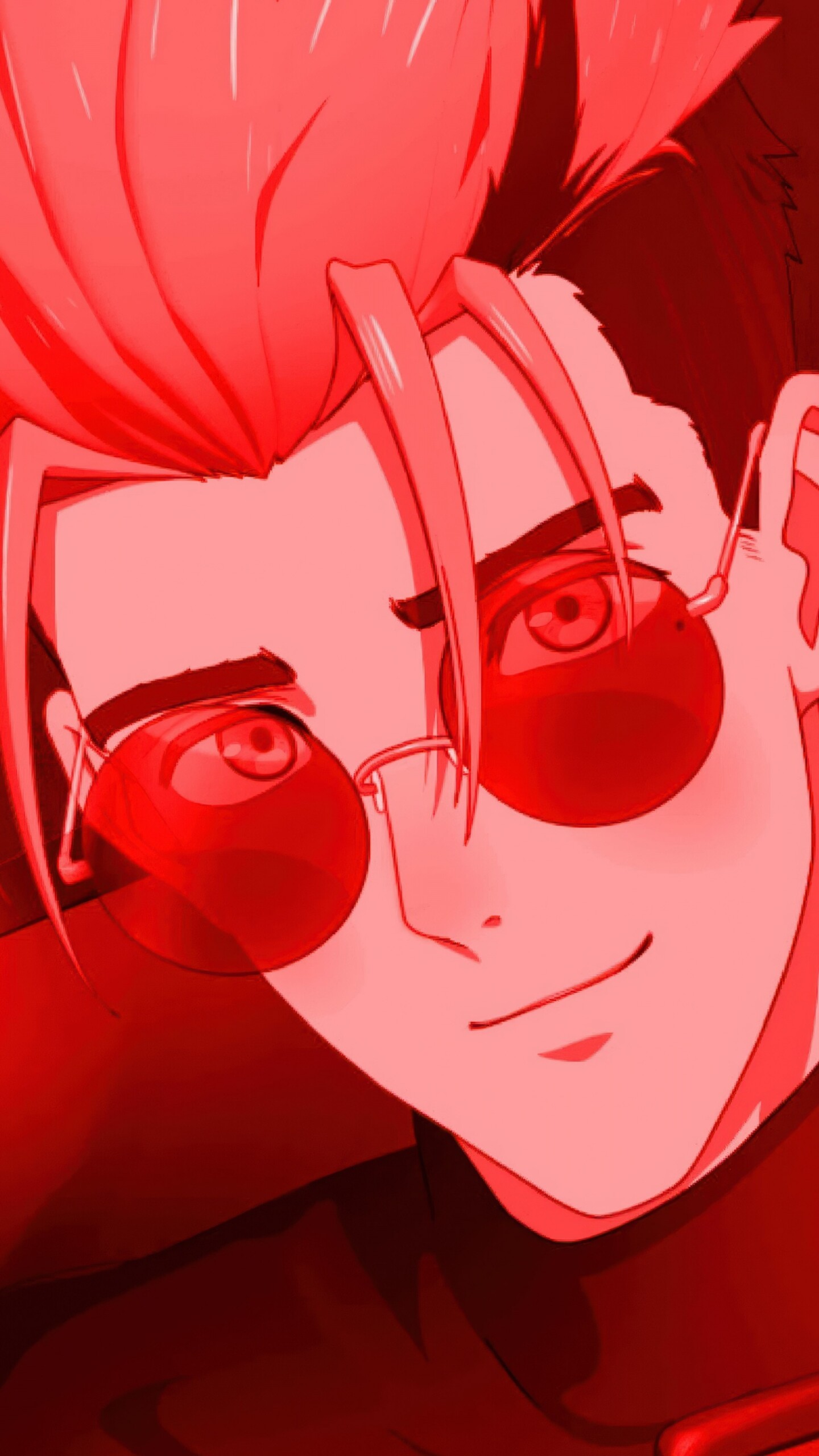 Vash the Stampede from Trigun Stargaze against a solid red background
