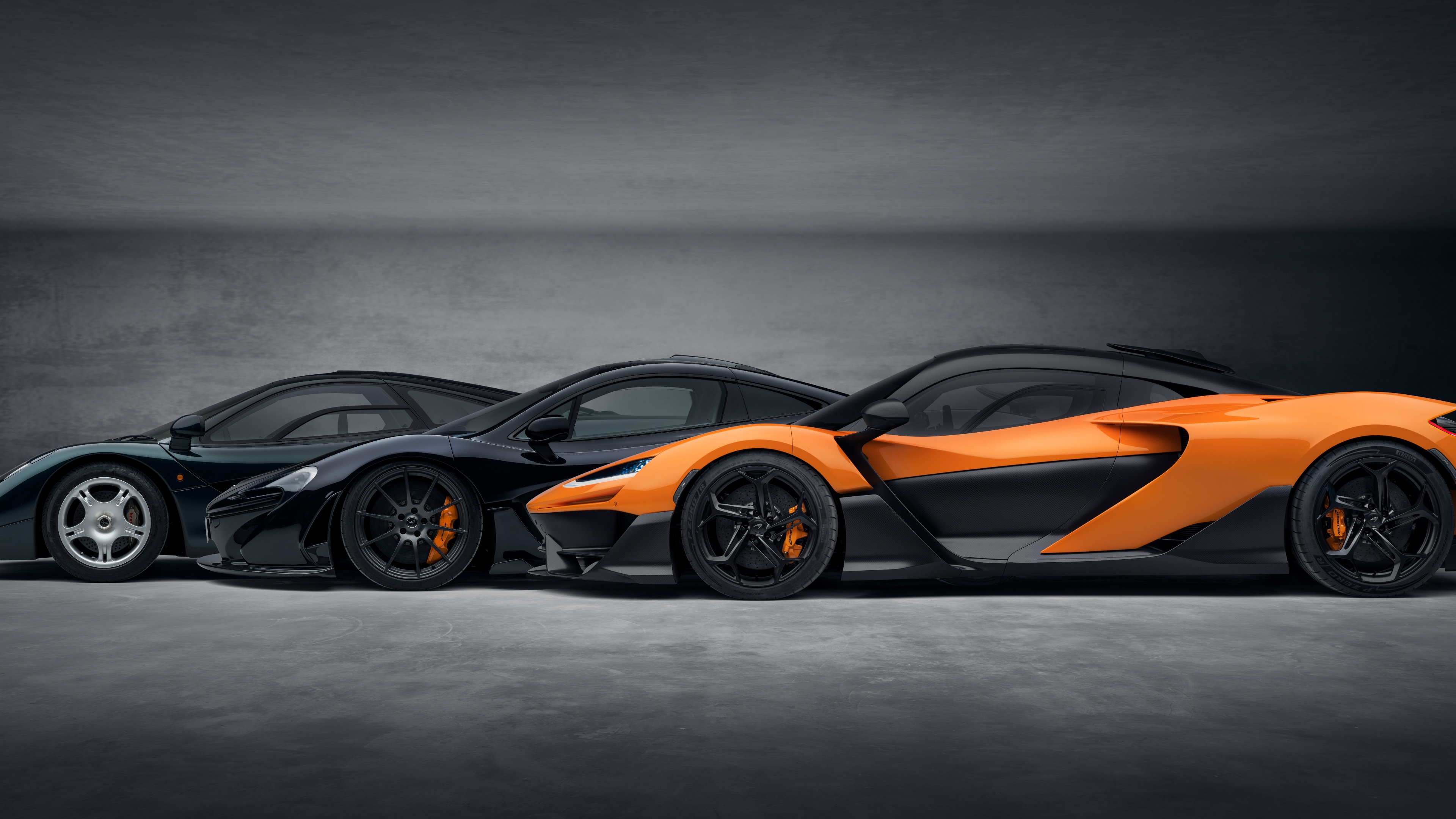 Ultra-wide 8K cinematic shot of the 2024 McLaren W1 supercar