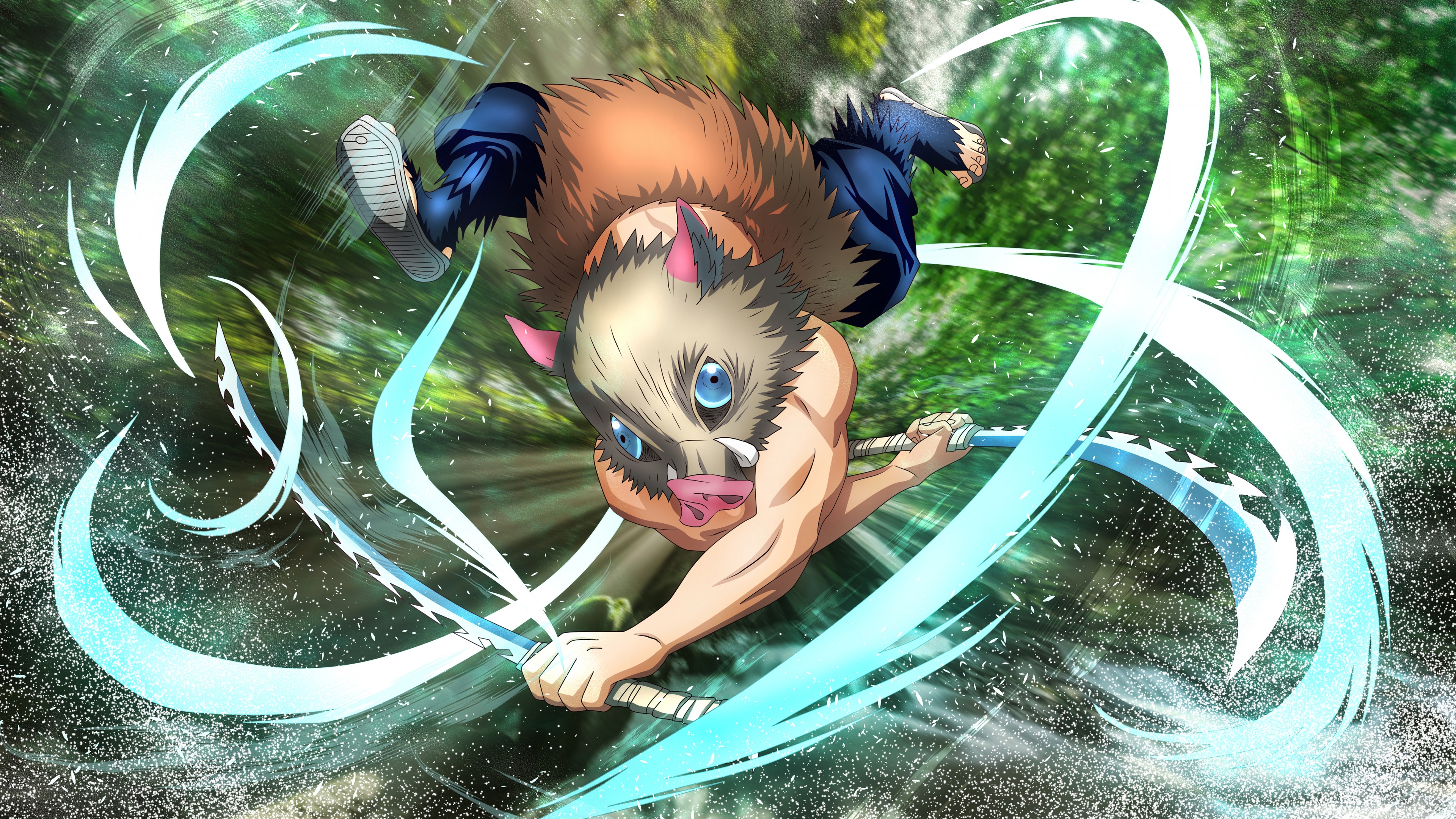 Inosuke Hashibira from Demon Slayer: Kimetsu no Yaiba