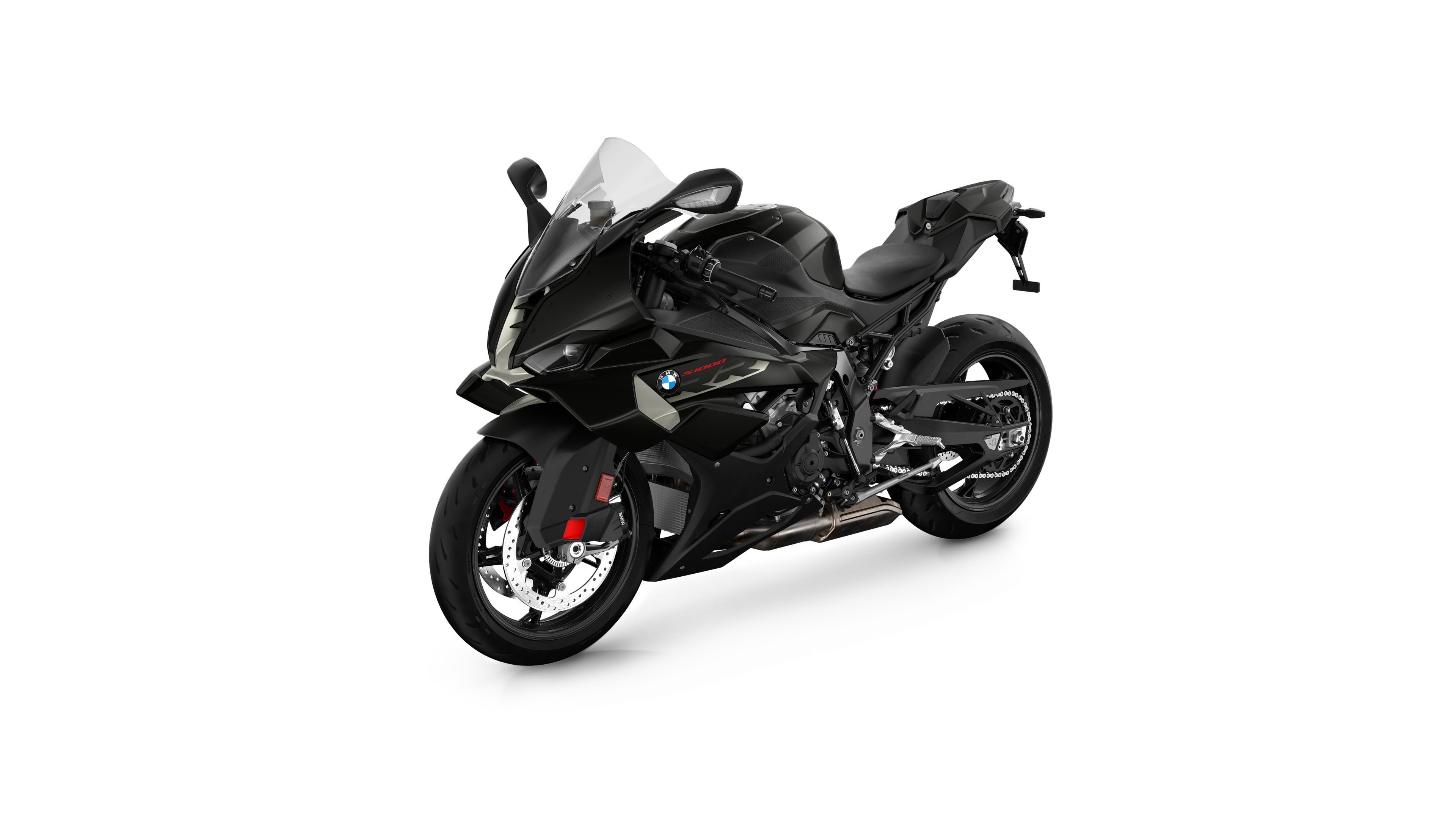 2024 BMW S 1000 RR motorcycle isolated on a white background