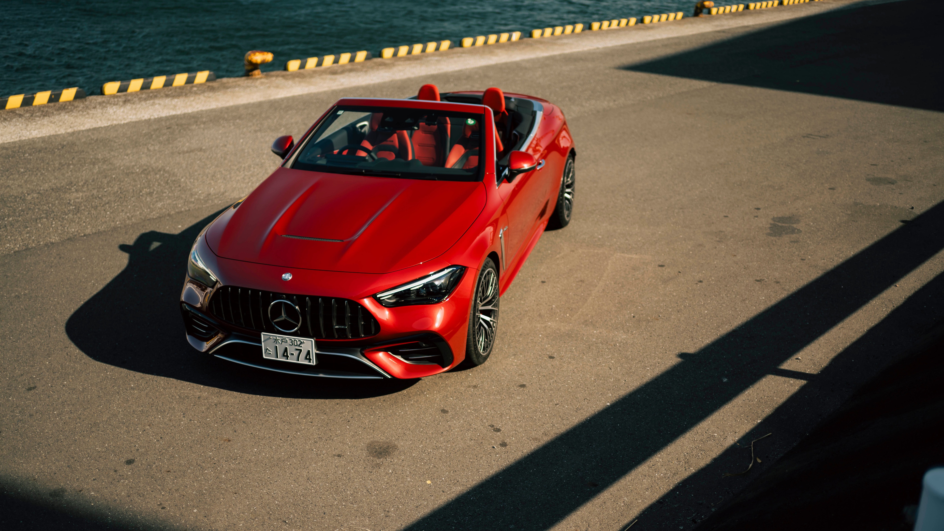 A high-detail view of the 2025 Mercedes-AMG CLE 53 4MATIC+ Cabriolet luxury convertible.