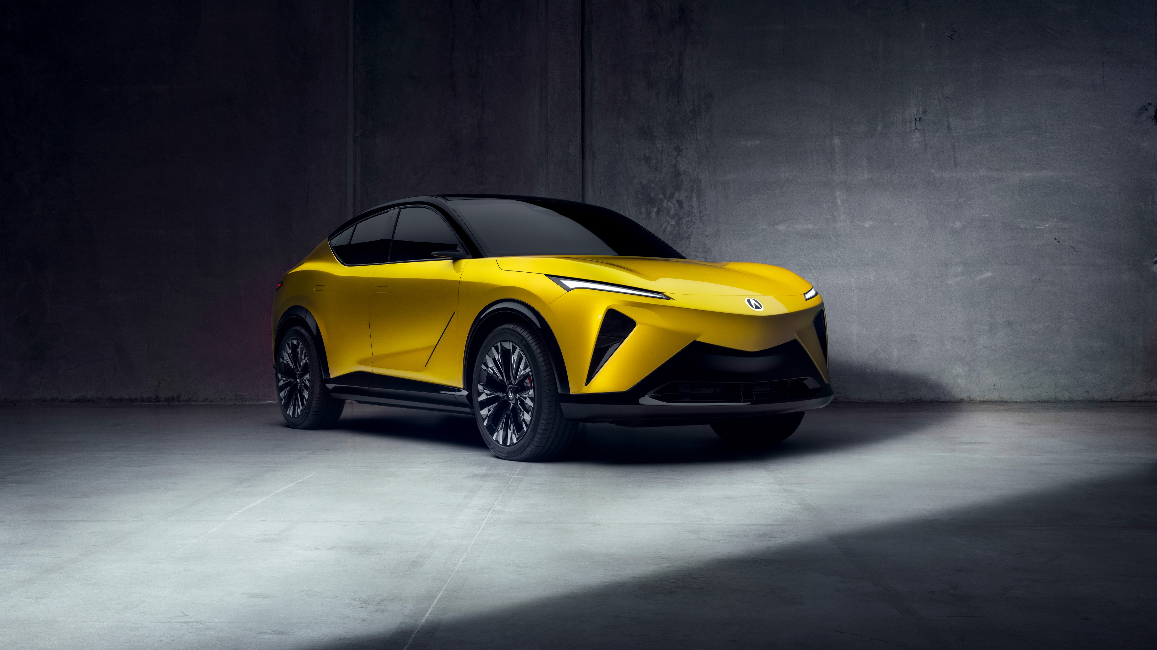 A futuristic 2026 electric vehicle concept car featuring sleek aerodynamic lines and advanced integrated lighting.