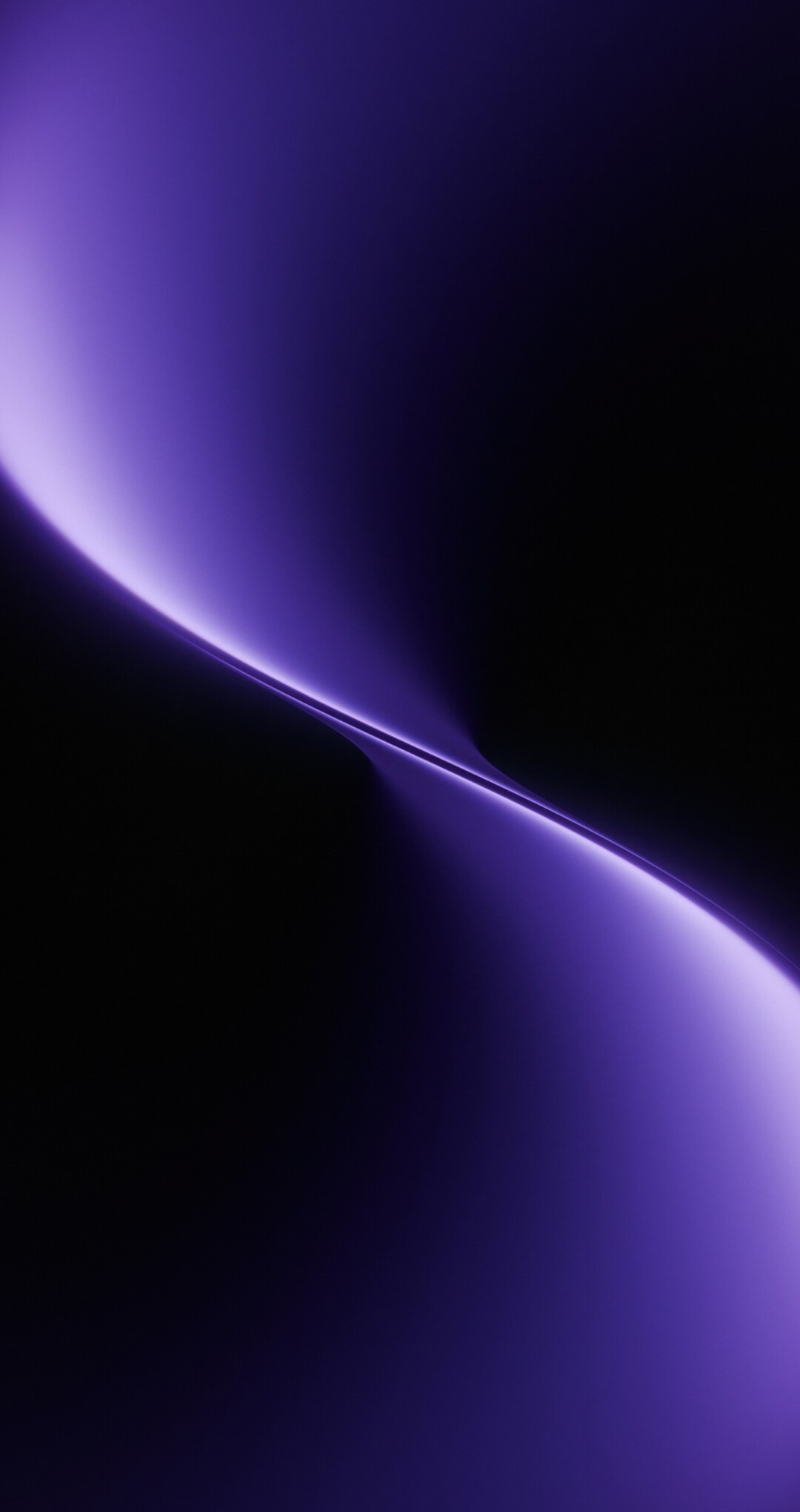 A close-up shot of the Huawei Nova 15 smartphone featuring a deep purple gradient color scheme.