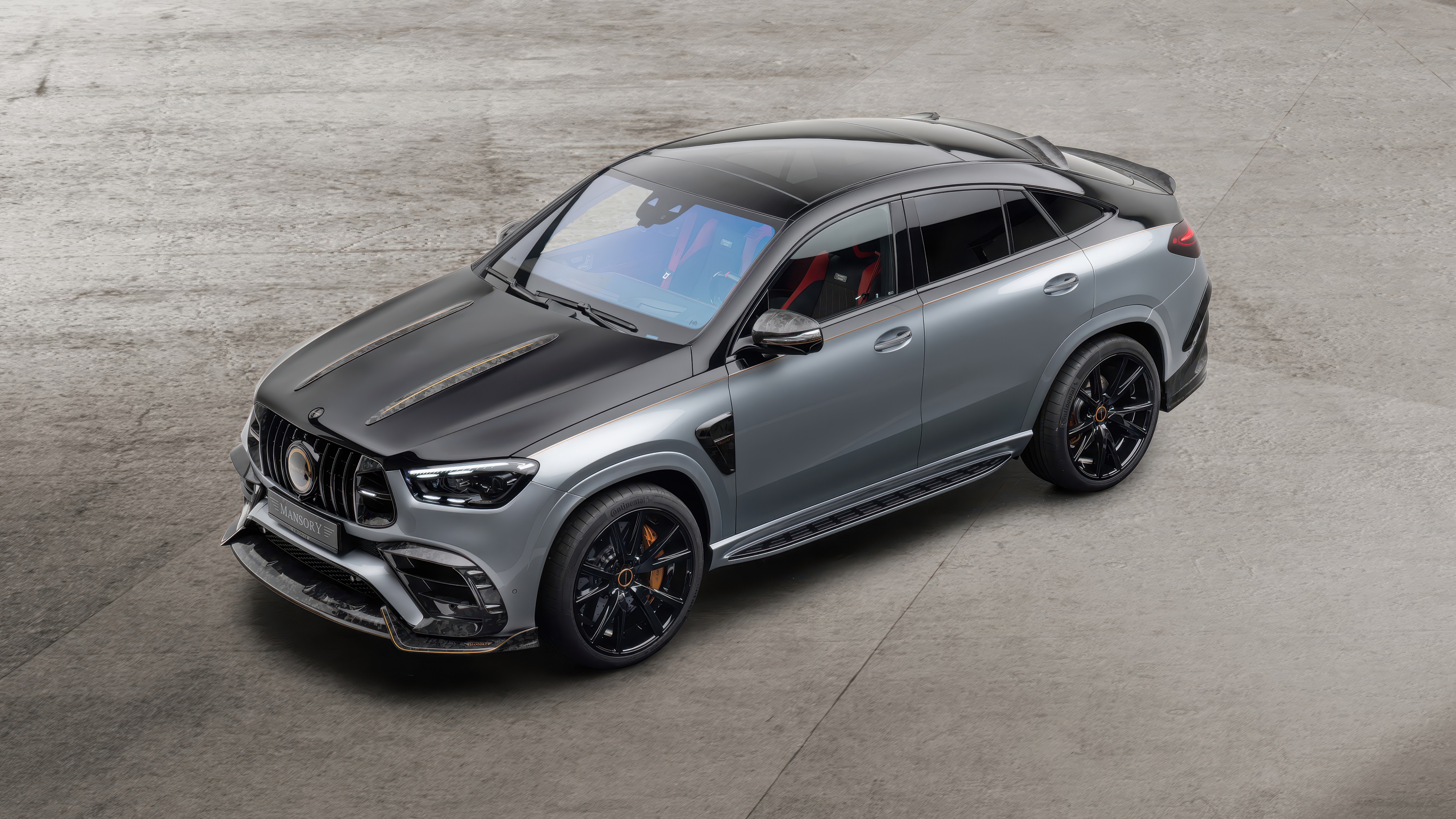 Close-up of a custom Mansory Mercedes-AMG GLE 63 S 4MATIC+ with aggressive widebody styling and premium finishes.