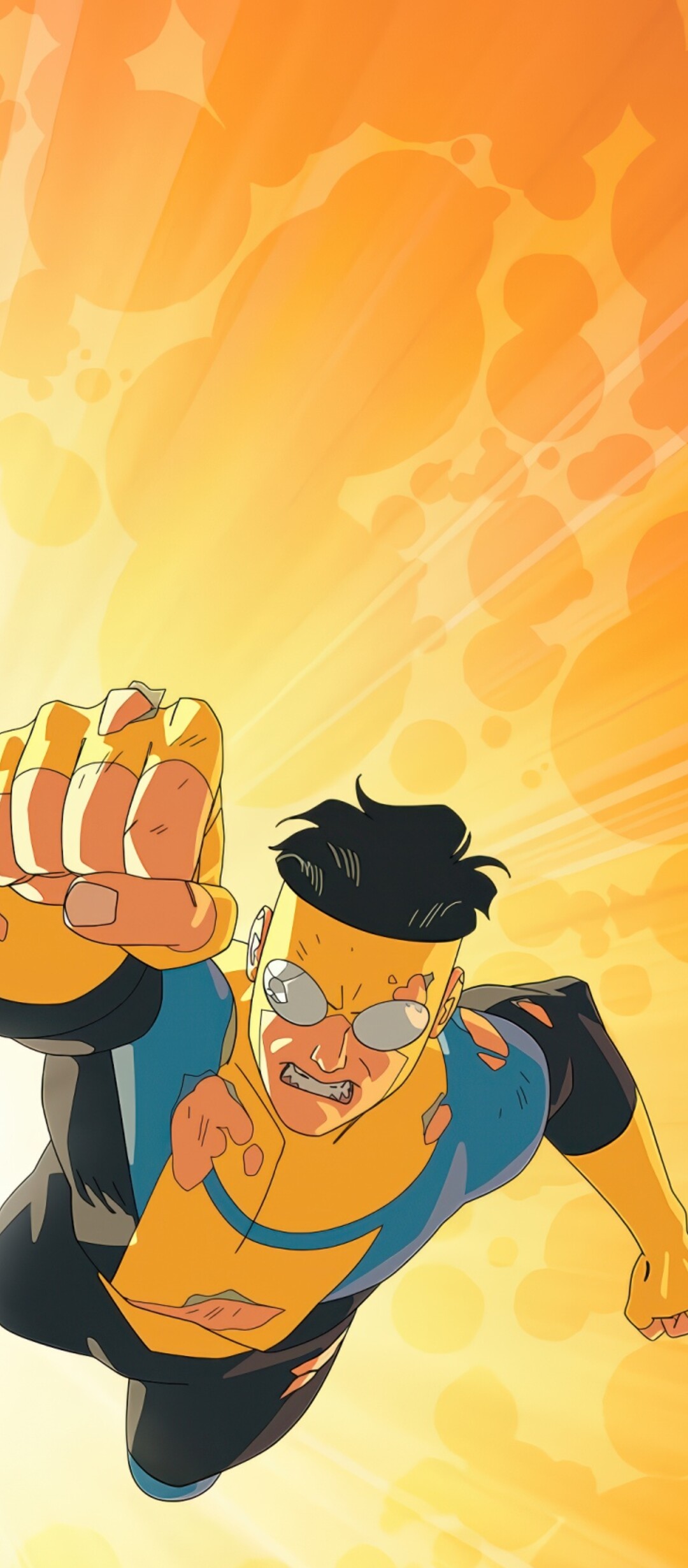 Mark Grayson and Omni-Man from the animated series Invincible.