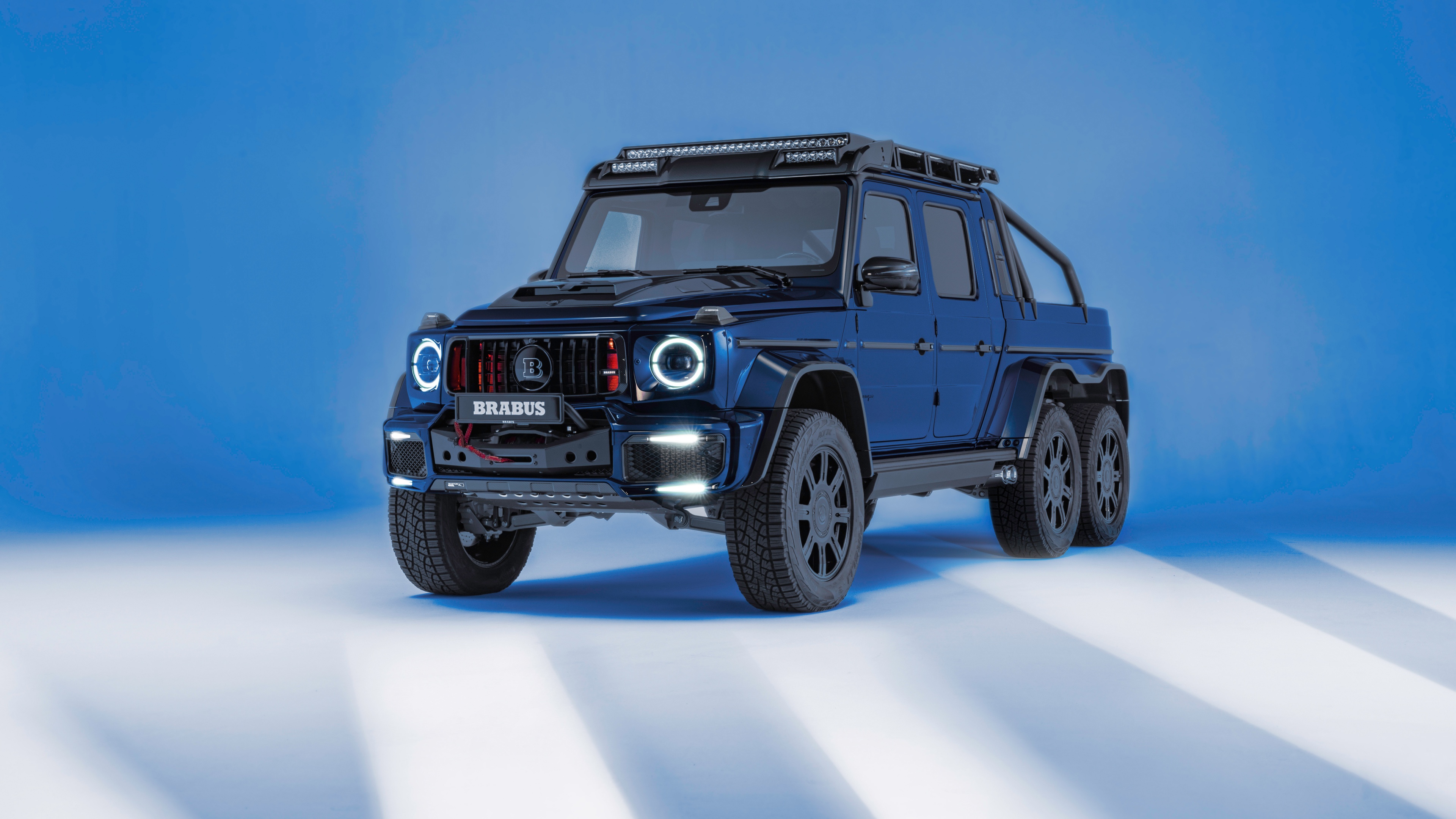 A high-detail, professional photograph of a Mercedes-AMG G 63 luxury SUV.
