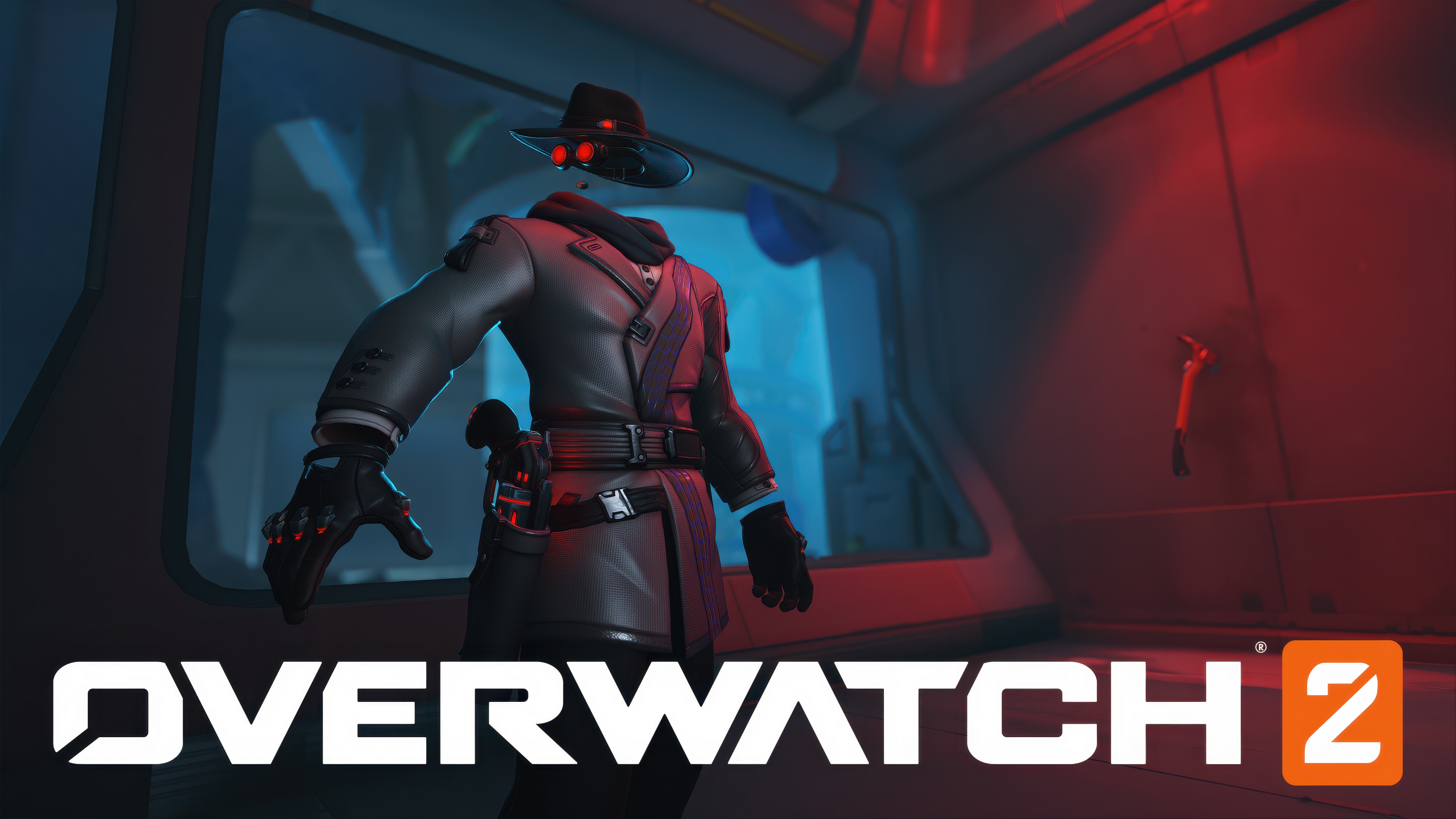 A high-resolution 5K cinematic-style rendering inspired by the world of Overwatch 2.