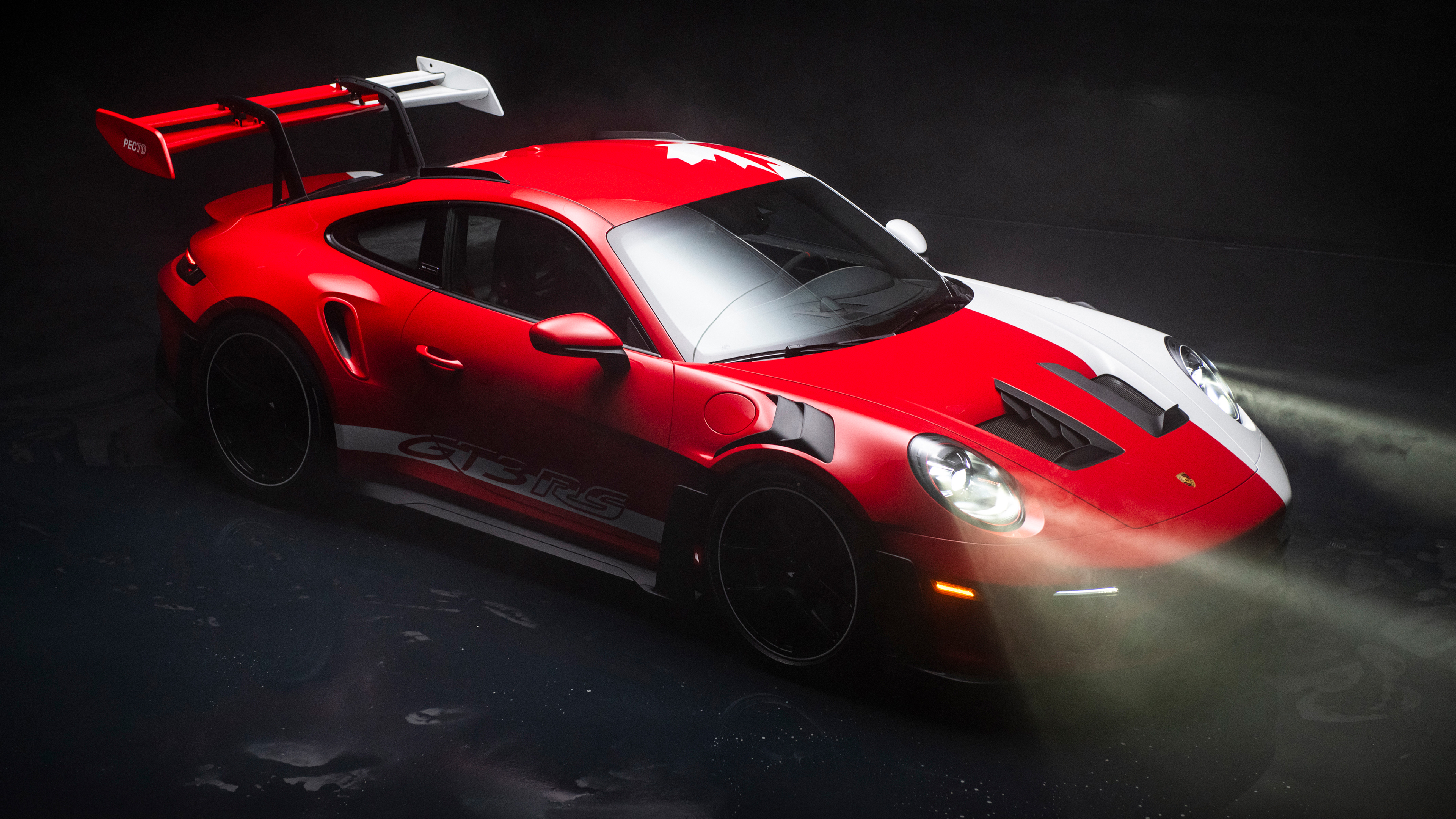 A high-performance Porsche 911 GT3 RS Special Edition sports car featuring aerodynamic bodywork.