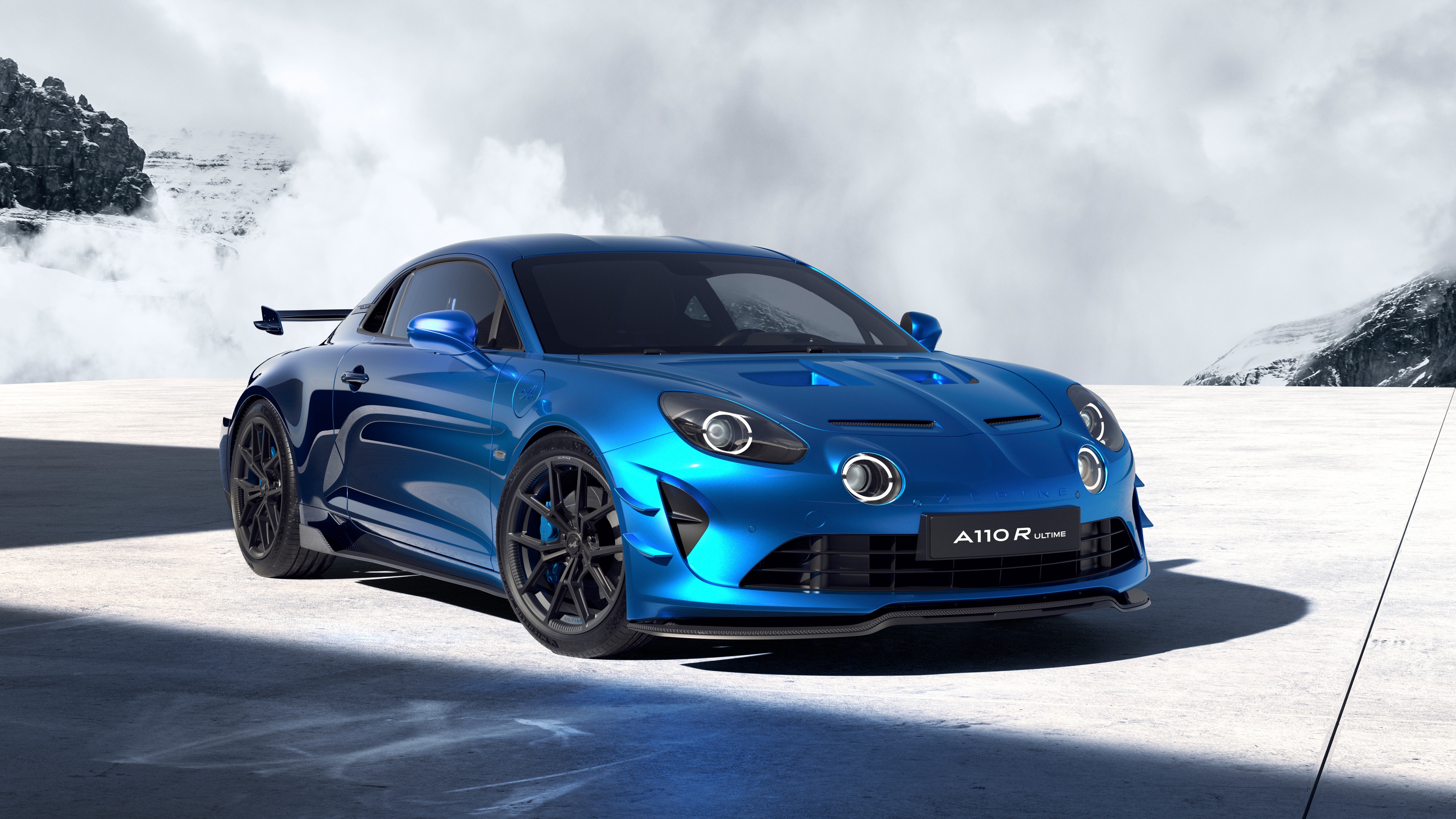 A high-resolution close-up of a modern 2024 luxury sports car with a sleek, aerodynamic silhouette.