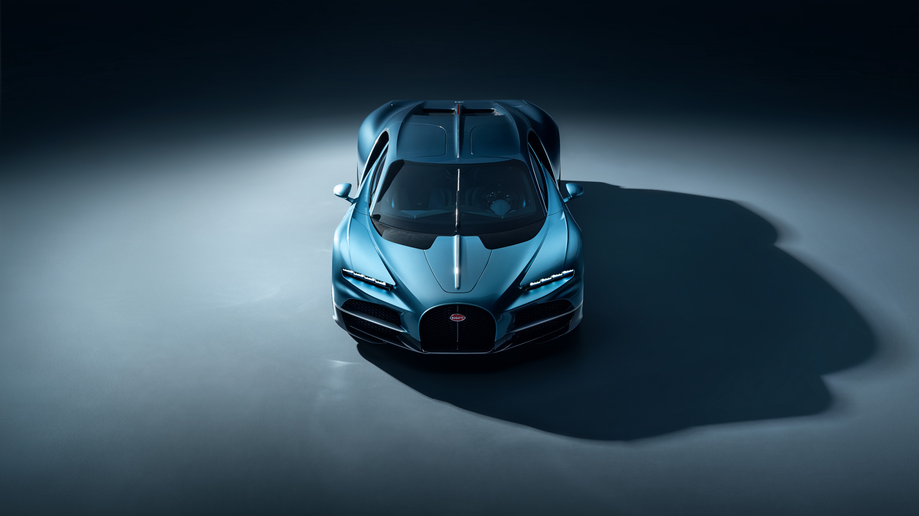 A high-resolution, detailed view of the Bugatti Tourbillon hypercar featuring its sleek aerodynamic design and premium finish.