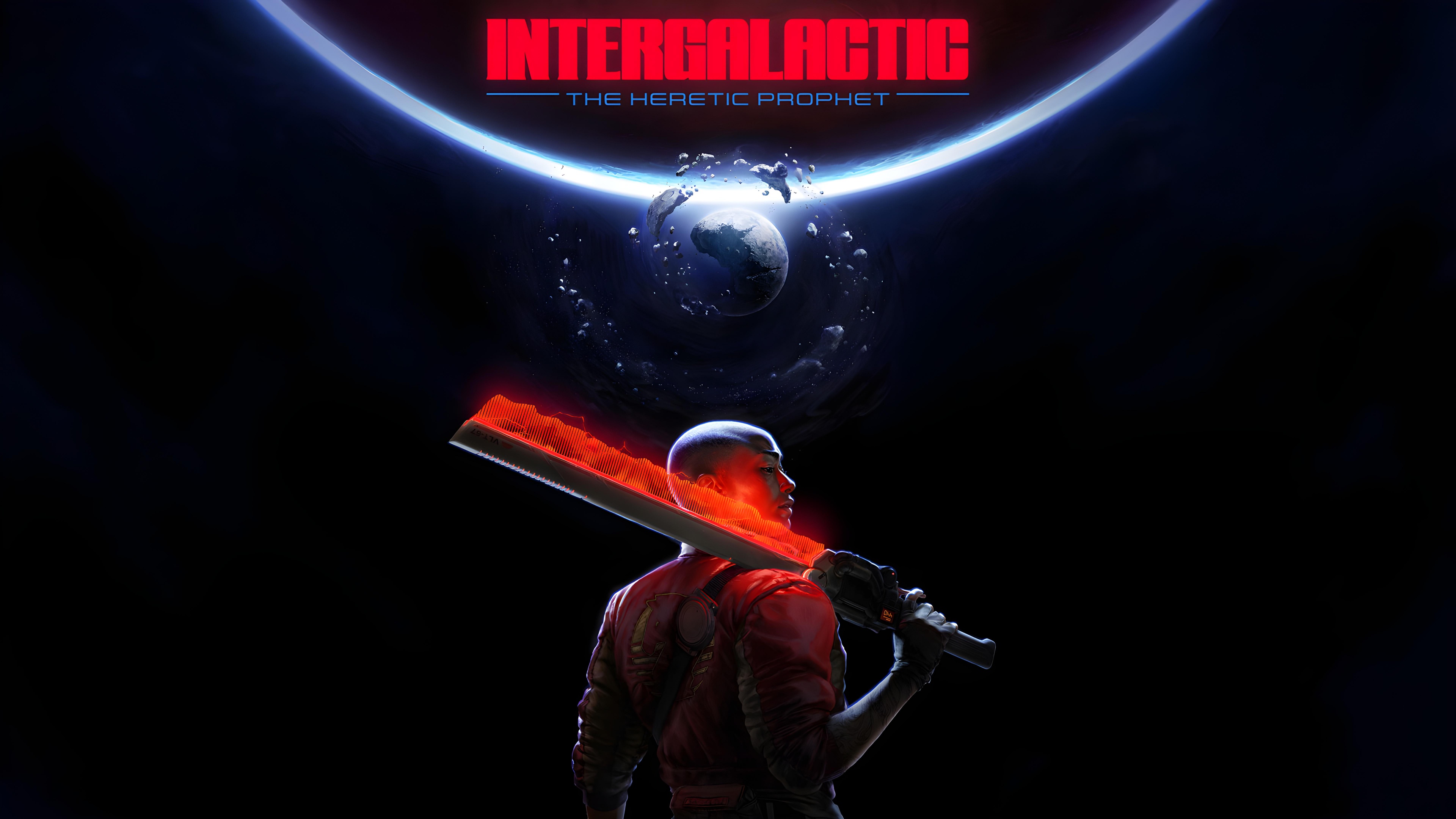 Cinematic 8K key art of a dark-armored warrior with glowing accents emerging from a black background.