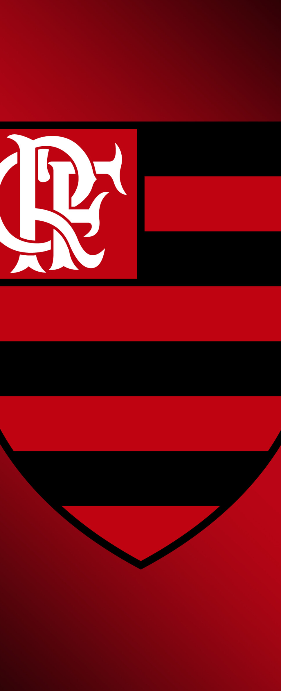 A vibrant red aesthetic design representing the Brazilian sports club CR Flamengo.