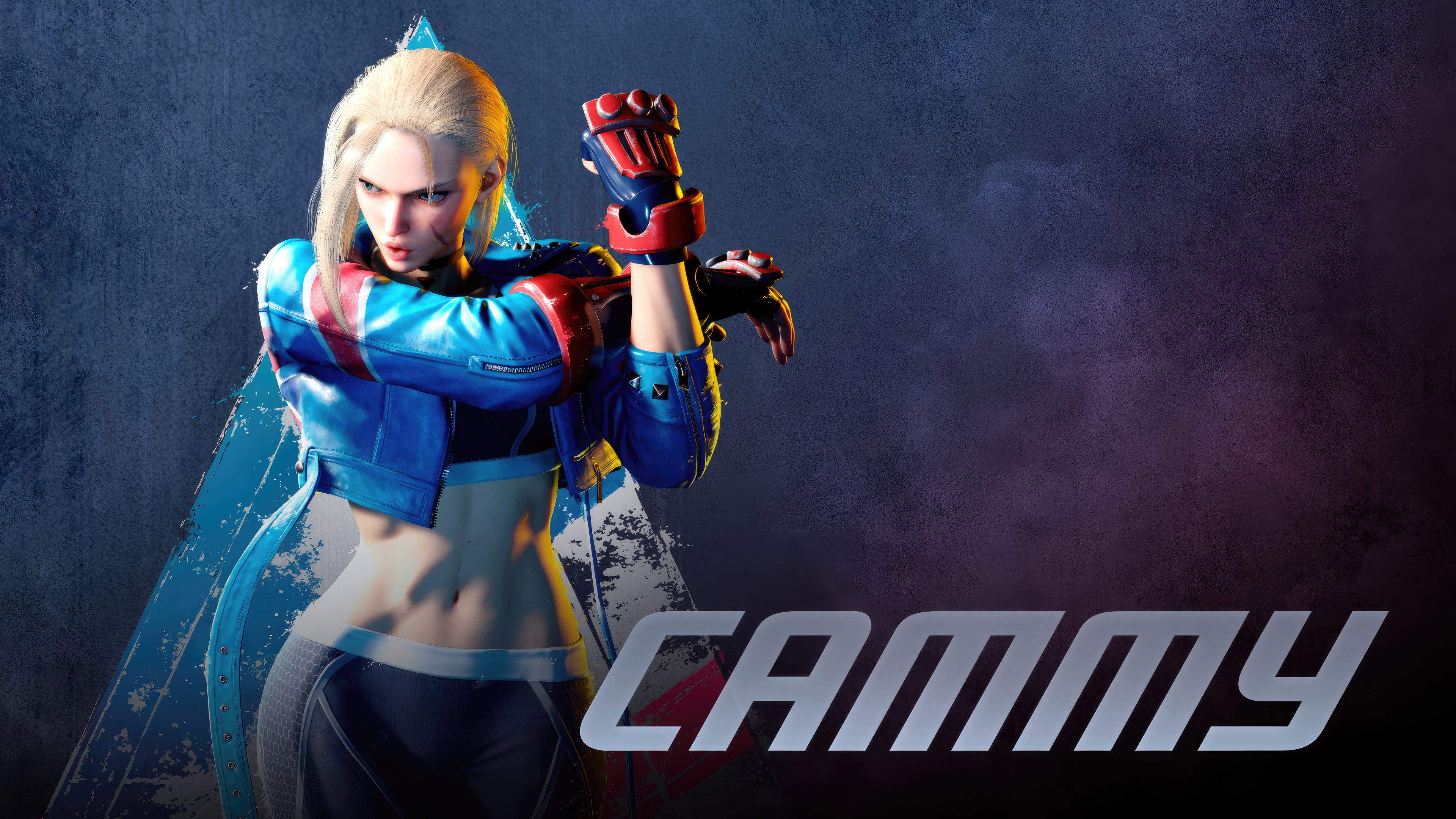 Cammy White from Street Fighter 6 in a combat-ready pose