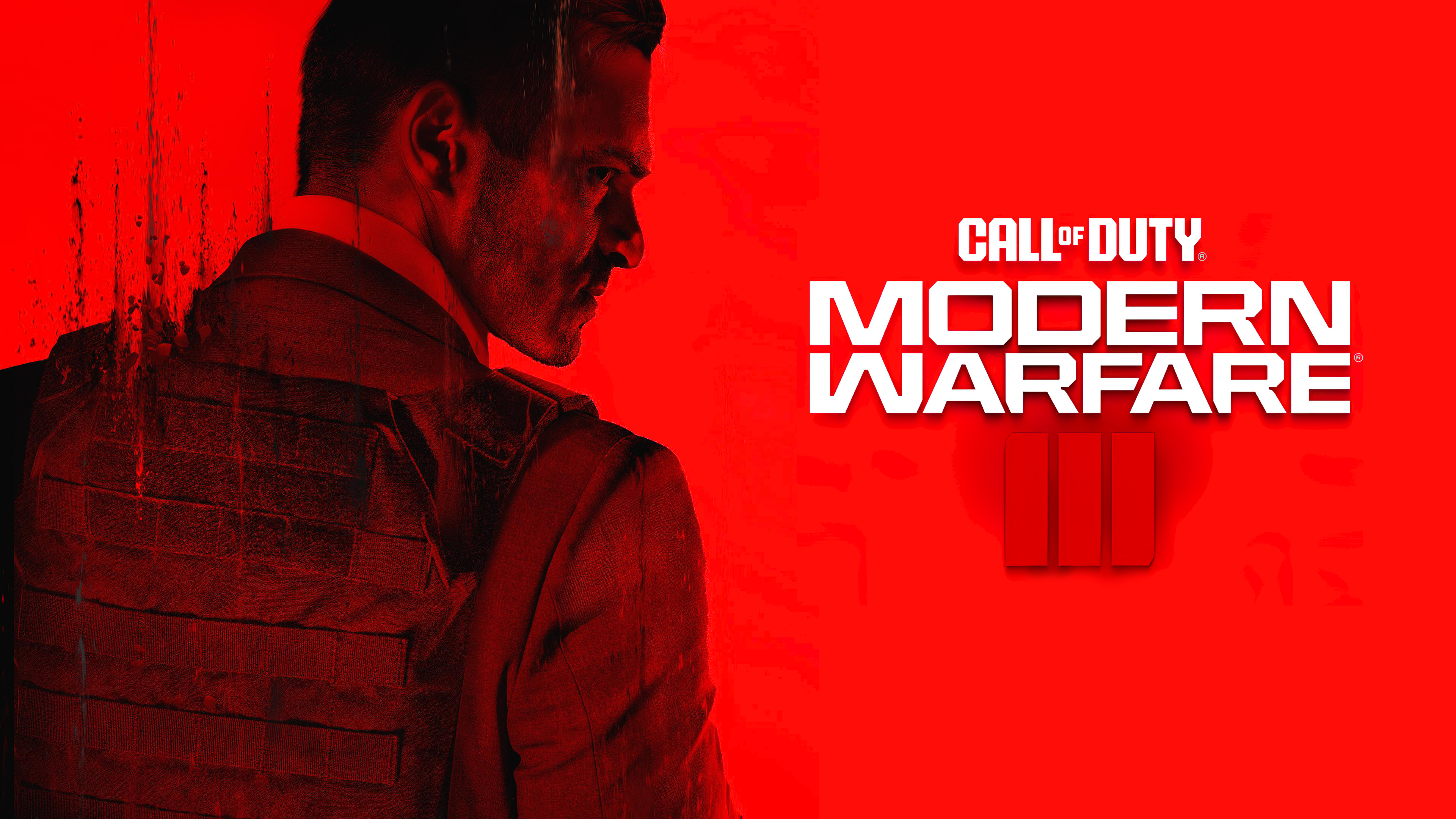 A tactical soldier from Call of Duty: Modern Warfare 3 amidst dramatic red lighting and smoke.