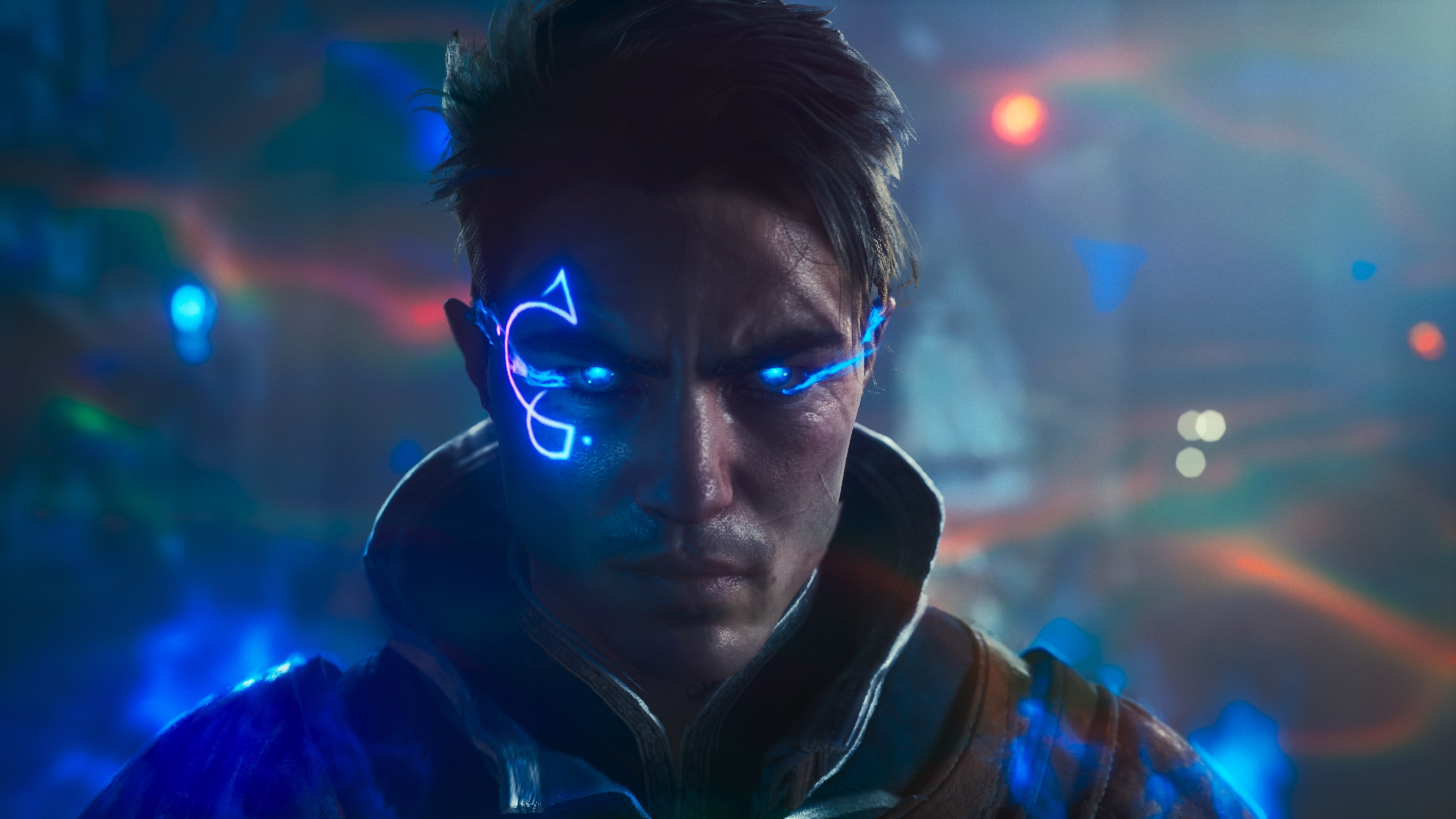 Jak wielding magical arcane energy in Immortals of Aveum