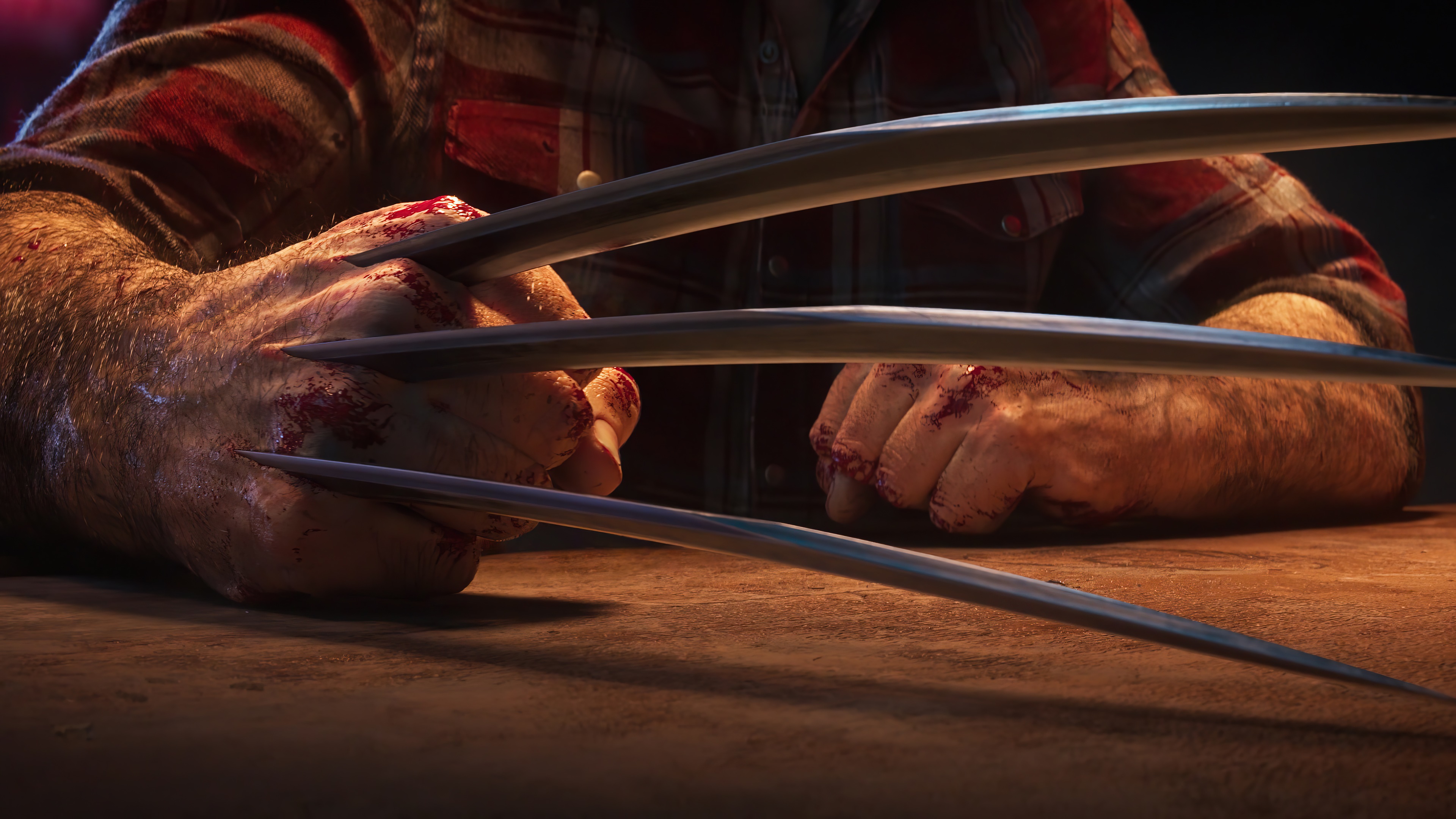 A high-detail rendering of Wolverine from Marvel's Wolverine, showcasing PlayStation 5 graphics.