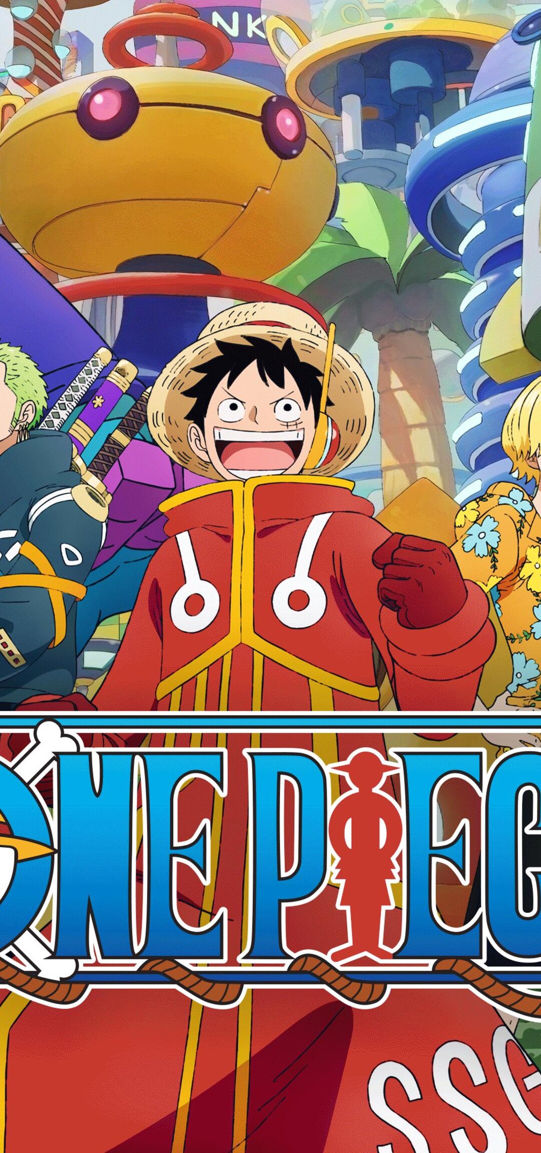 Monkey D. Luffy from the anime series One Piece