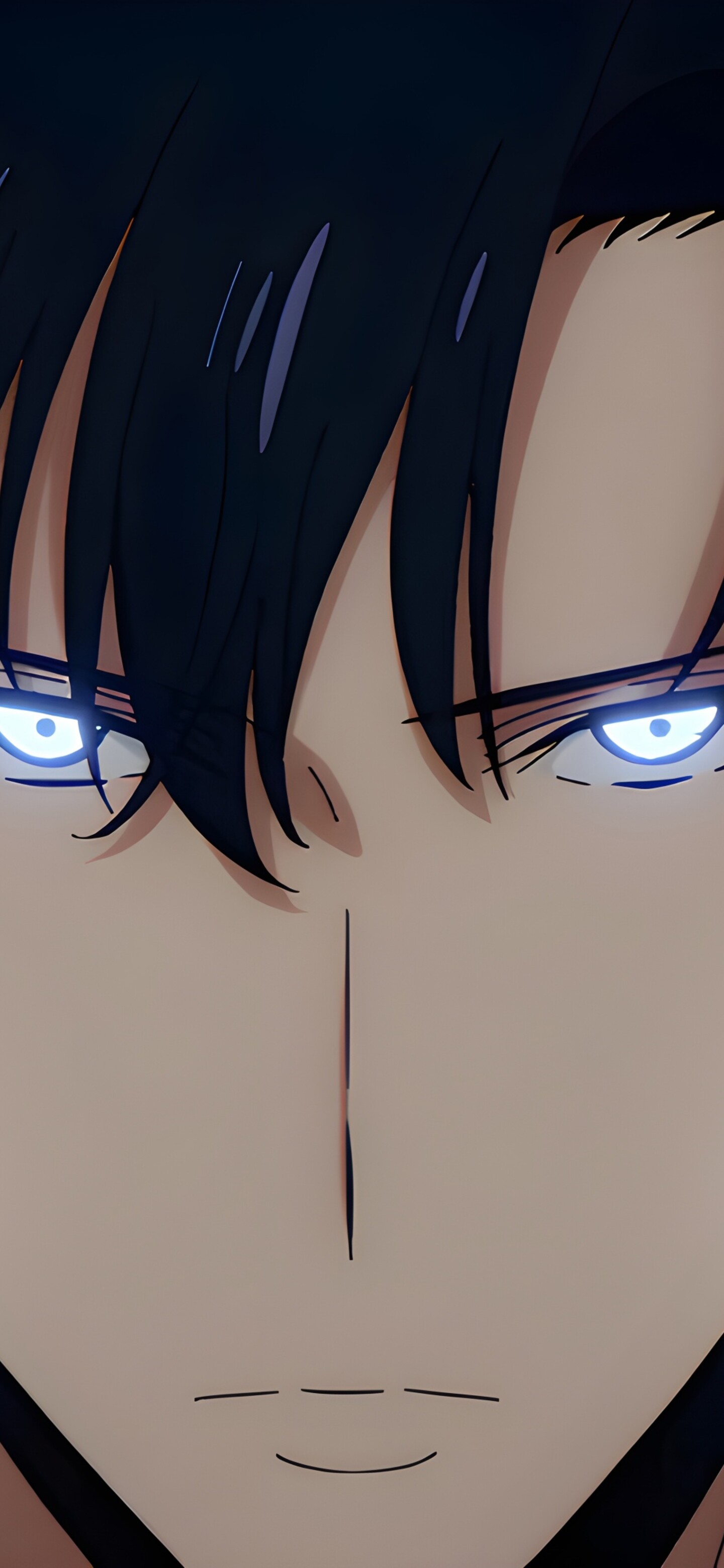 A highly detailed, cinematic portrayal of Sung Jinwoo from the Solo Leveling anime series.