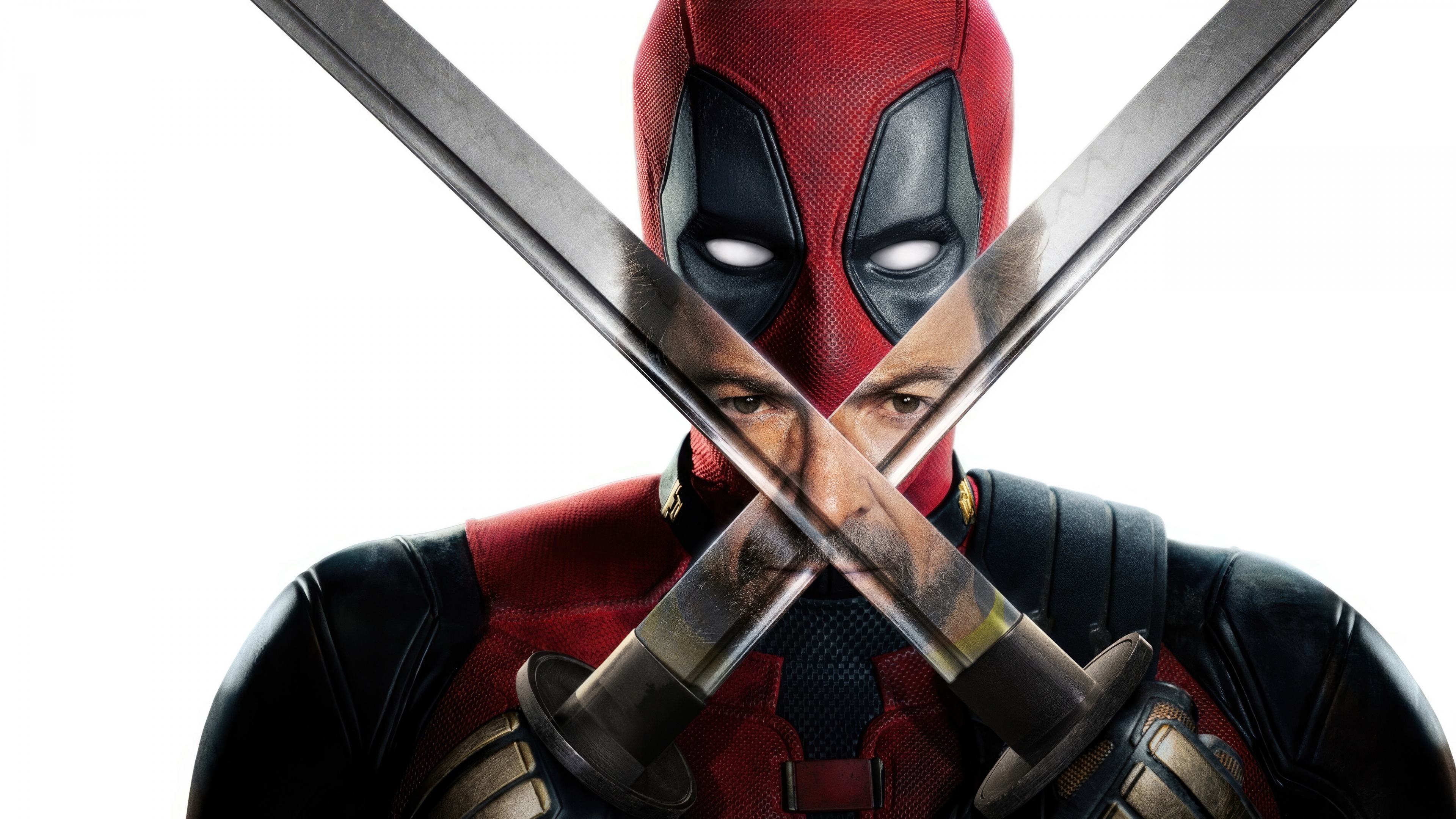 High-resolution cinematic poster of Deadpool and Wolverine from the 2024 movie Deadpool & Wolverine.
