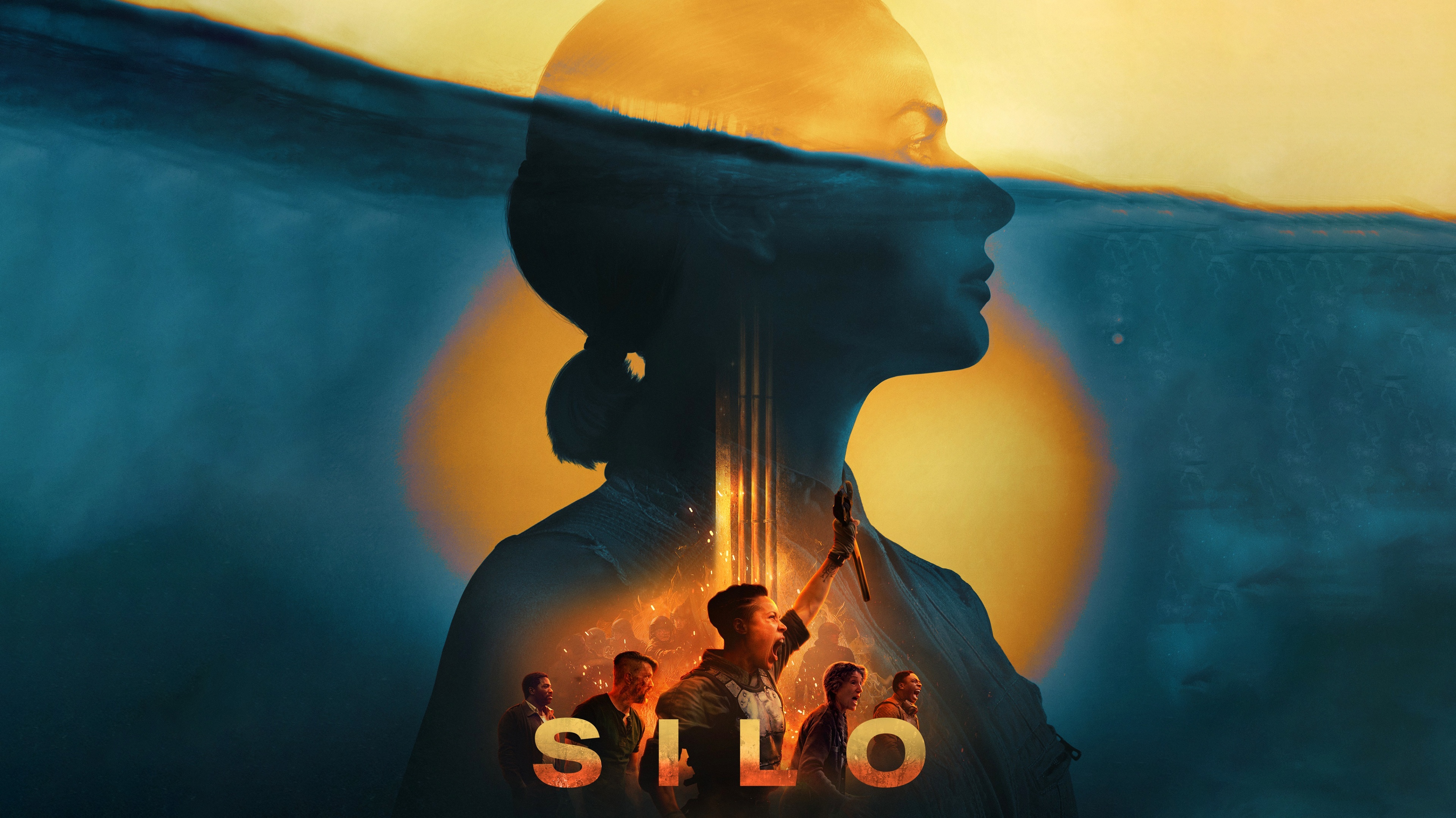 Character Juliette Nichols, played by Rebecca Ferguson, from the Apple TV series Silo.