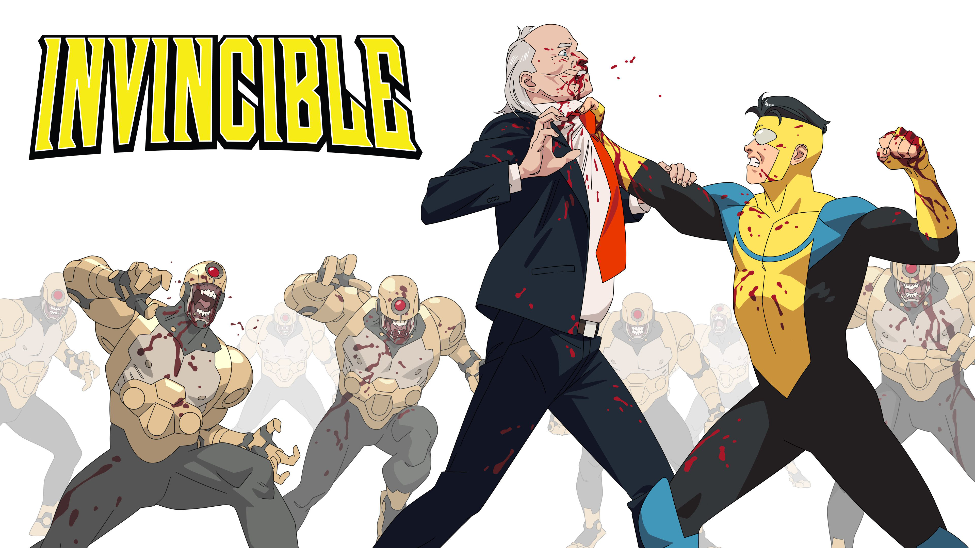 Mark Grayson from the animated series Invincible.