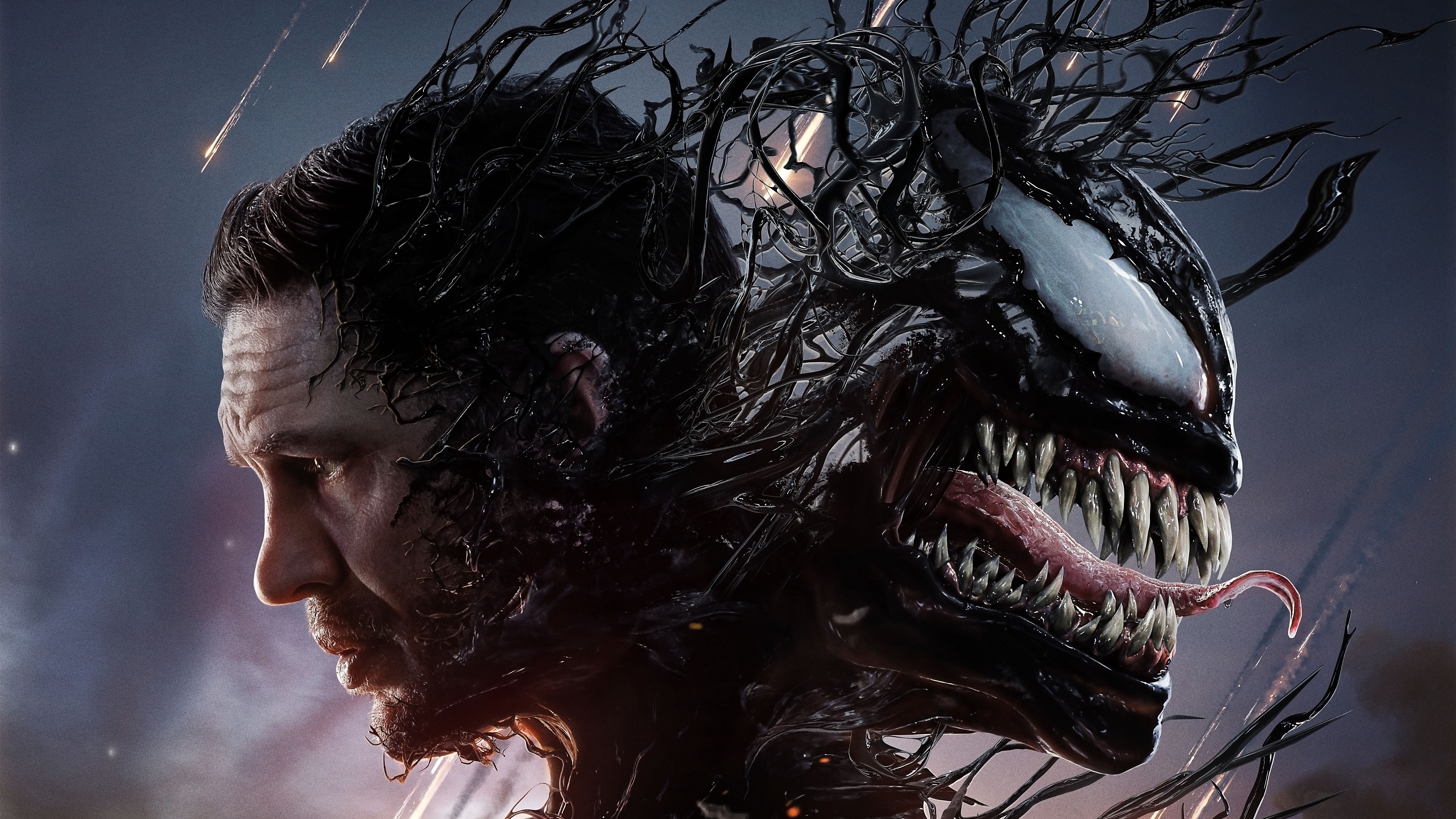 Cinematic movie poster of the character Venom from Venom: The Last Dance