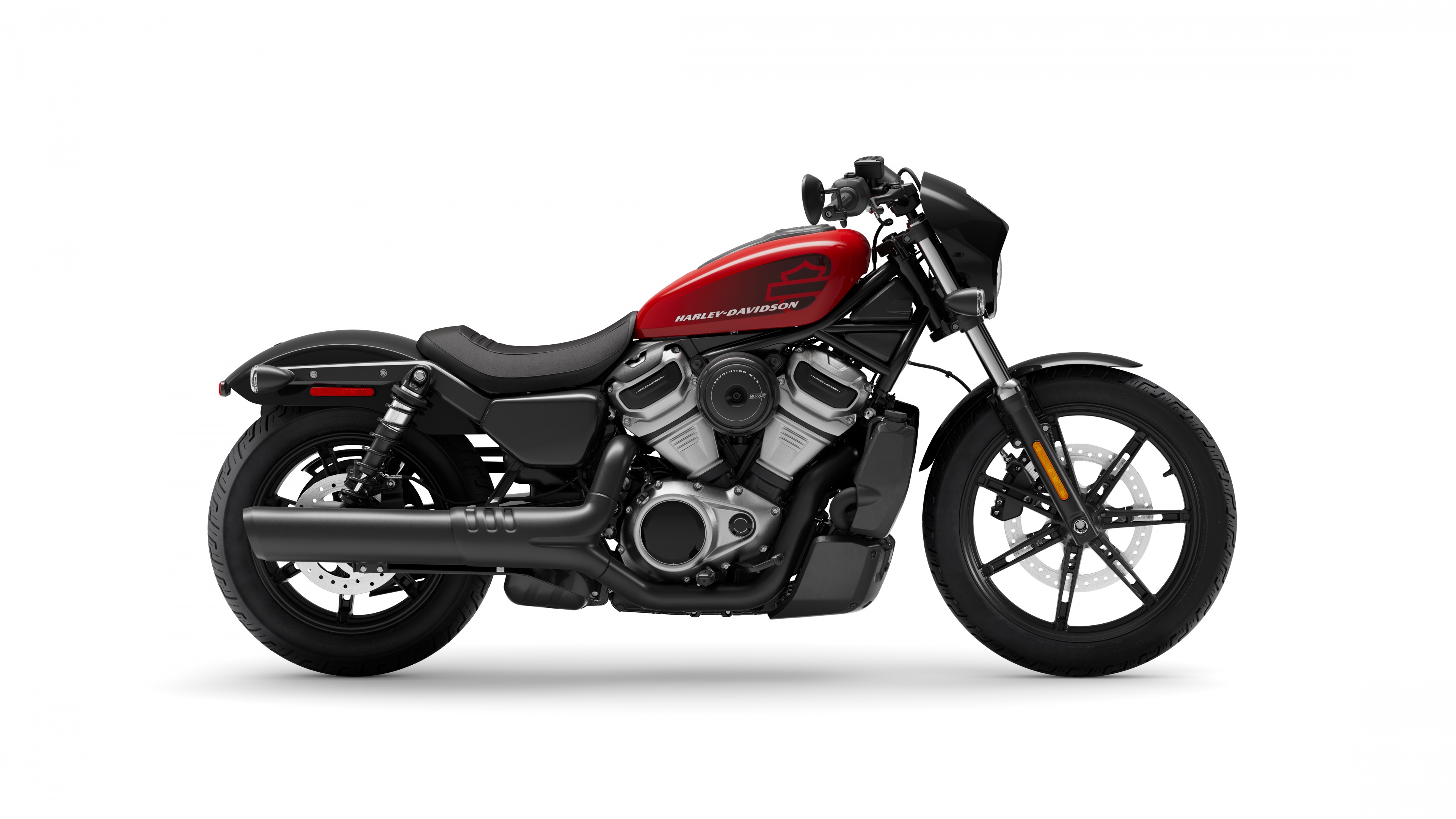 2022 Harley-Davidson Nightster motorcycle isolated on a white background