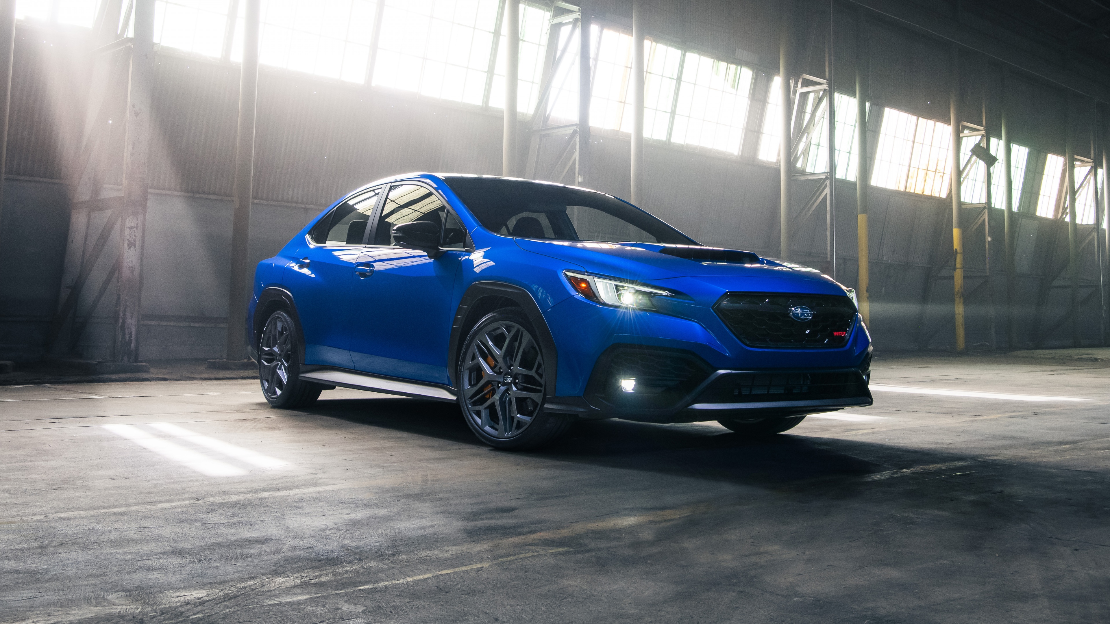 Detailed 5K shot of the 2025 Subaru WRX sports sedan
