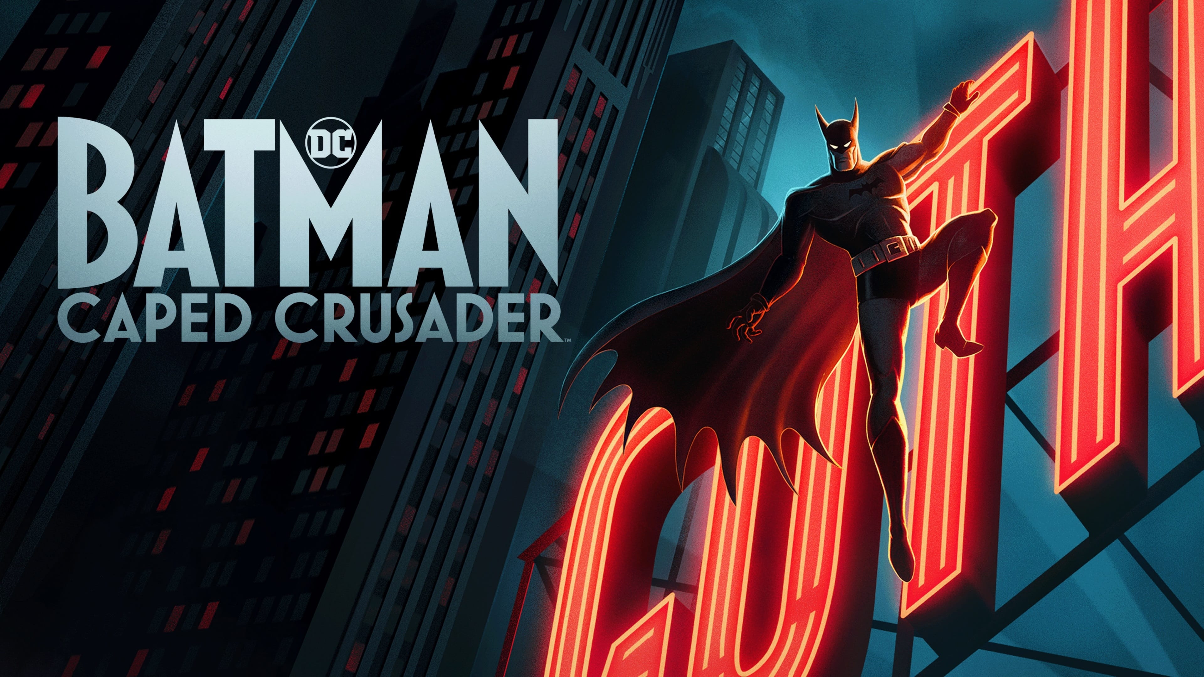 Batman from the Batman: Caped Crusader animated series.