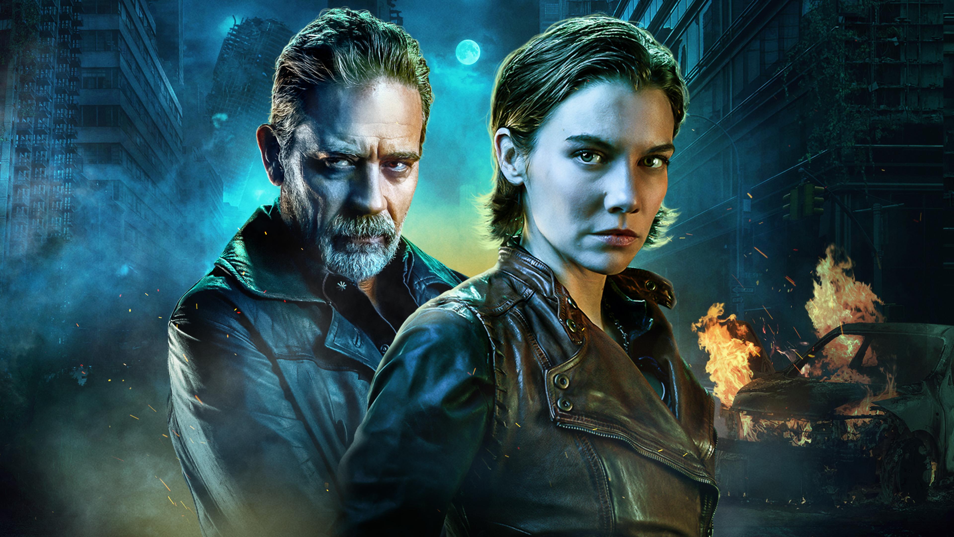 Maggie Rhee and Negan from The Walking Dead: Dead City