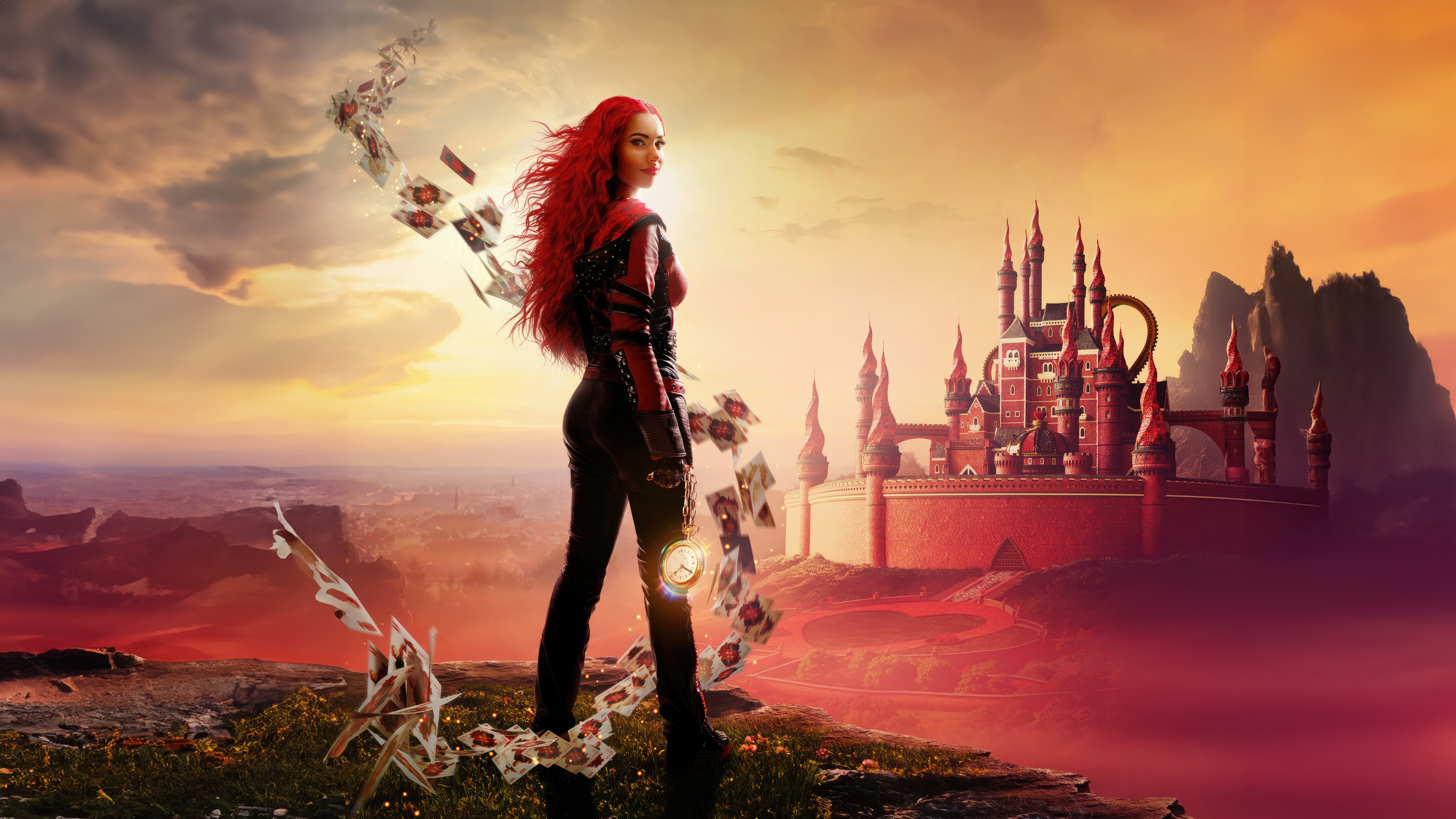 Kylie Cantrall as Red in Descendants: The Rise of Red